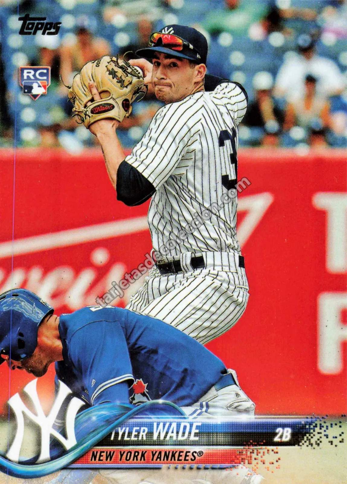 2018 Topps Update Series Tyler Wade #US173 (New York Yankees)