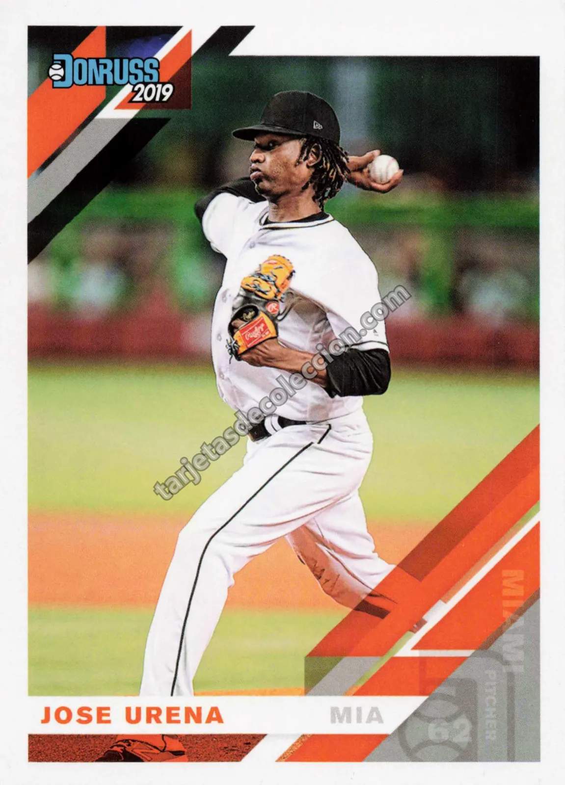 2019 Donruss Jose Urena #114