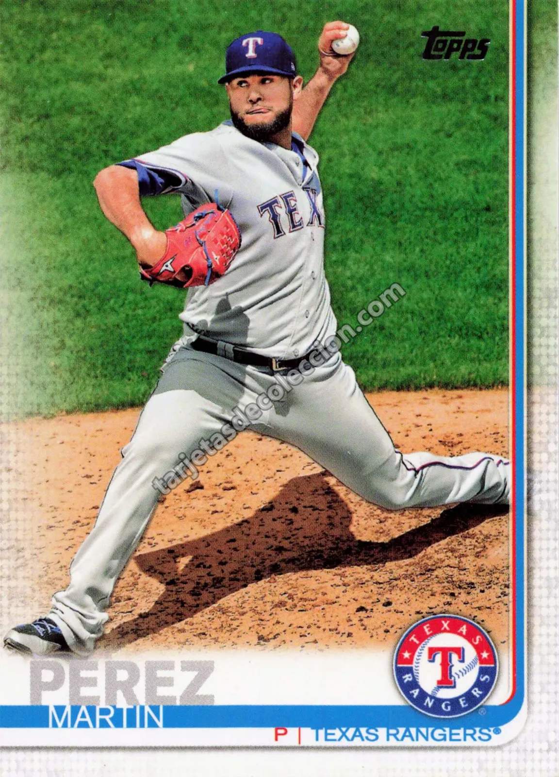 2019 Topps Series 1 Martin Perez #219 (Texas Rangers)