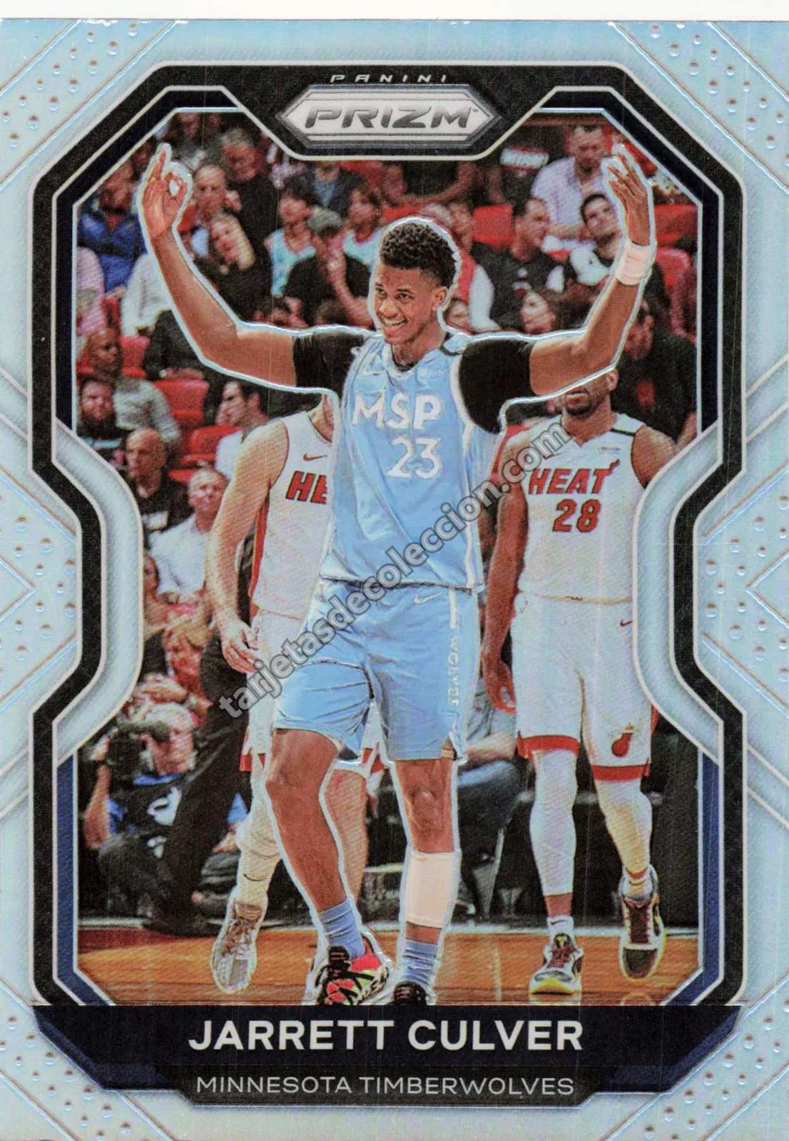 2020-21 Panini Prizm Jarrett Culver #238 (Minnesota Timberwolves)