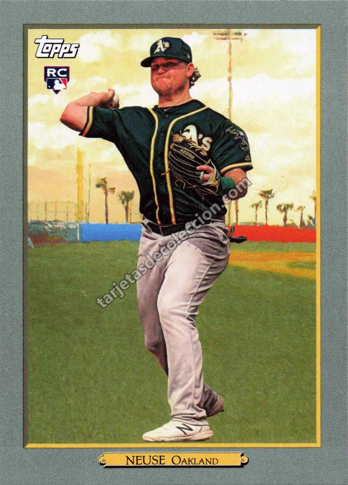 2020 Topps Prominent Base Ball Players Sheldon Neuse #TR-64