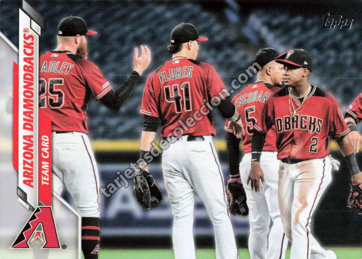 2020 Topps Series 2 Arizona Diamondbacks Team Card #651 (Arizona Diamondbacks)