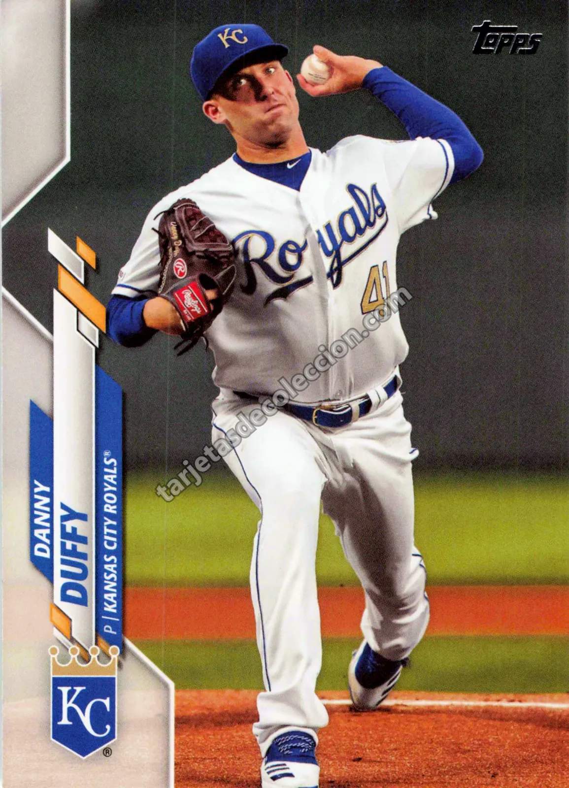 2020 Topps Series 2 Danny Duffy #438 (Kansas City Royals)