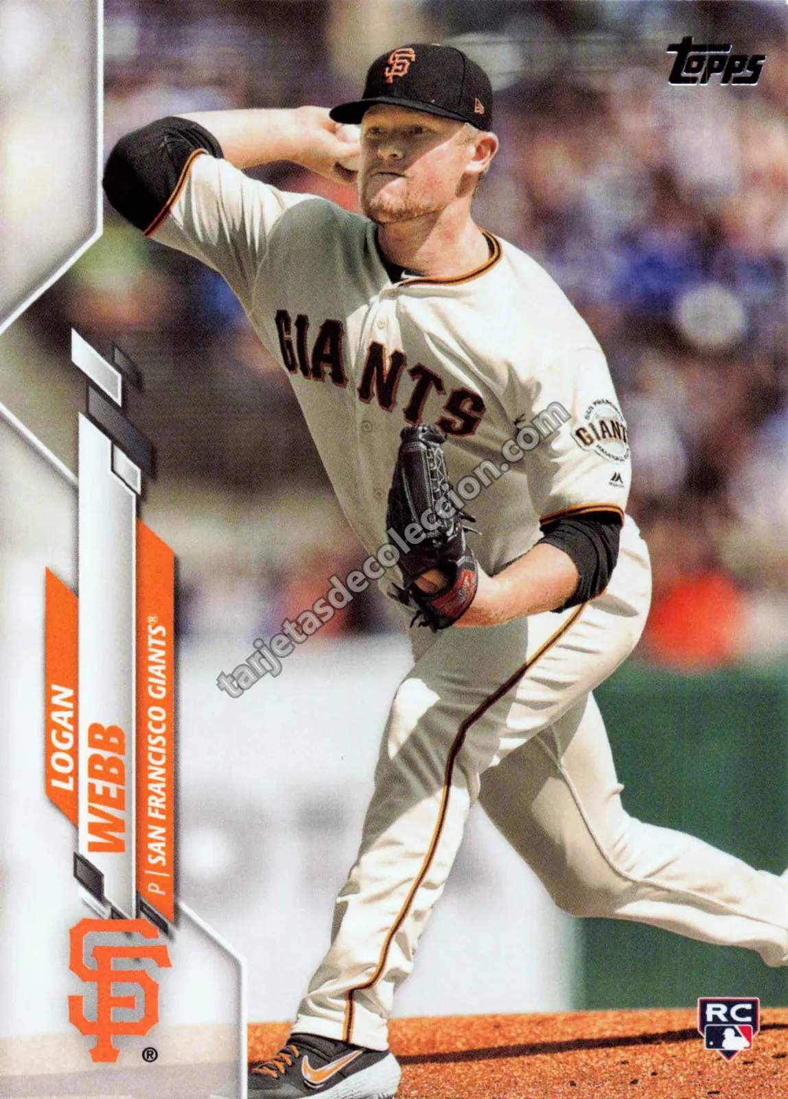 2020 Topps Series 2 Logan Webb #514 (San Francisco Giants)