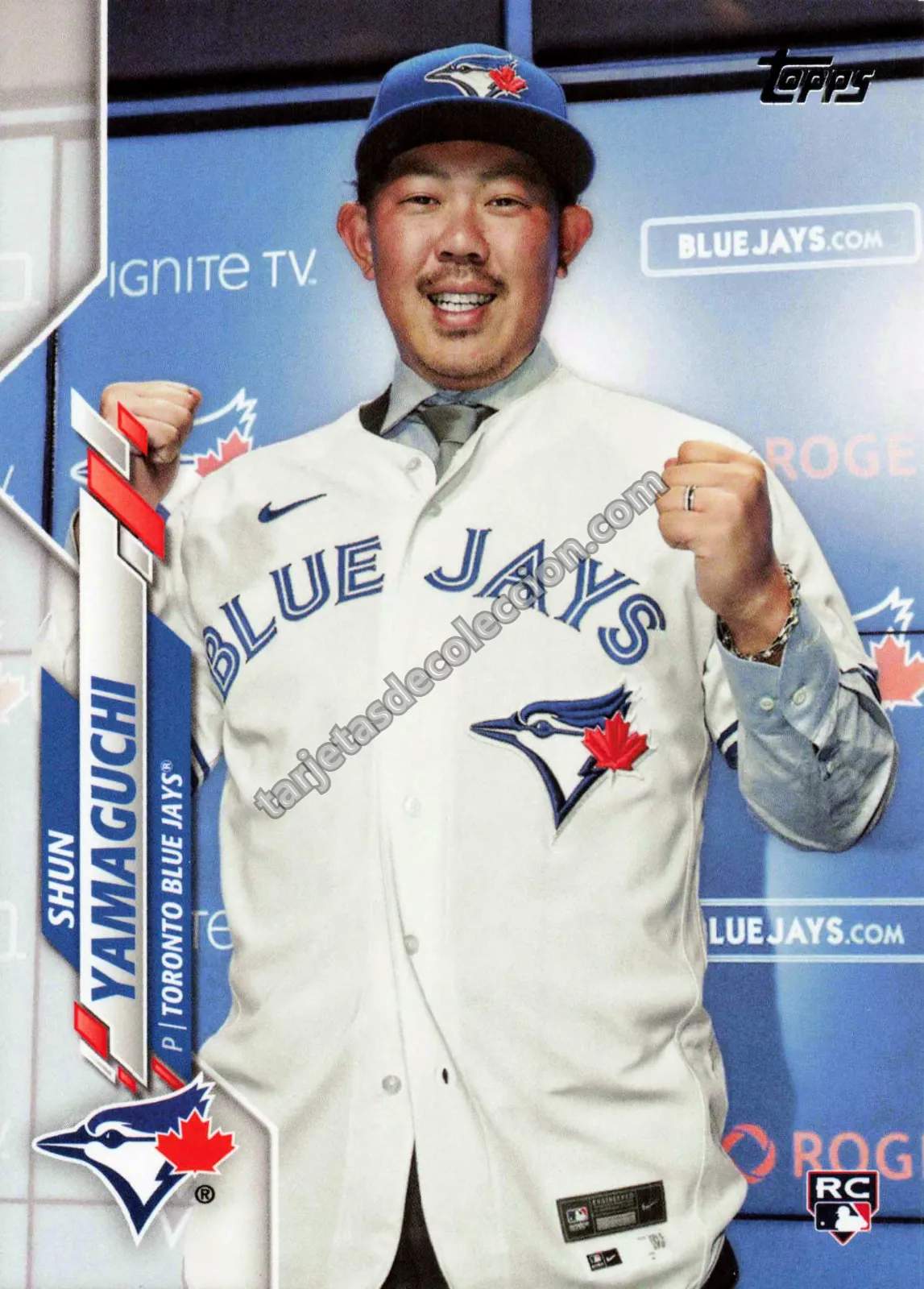 2020 Topps Series 2 Shun Yamaguchi #449 (Toronto Blue Jays)