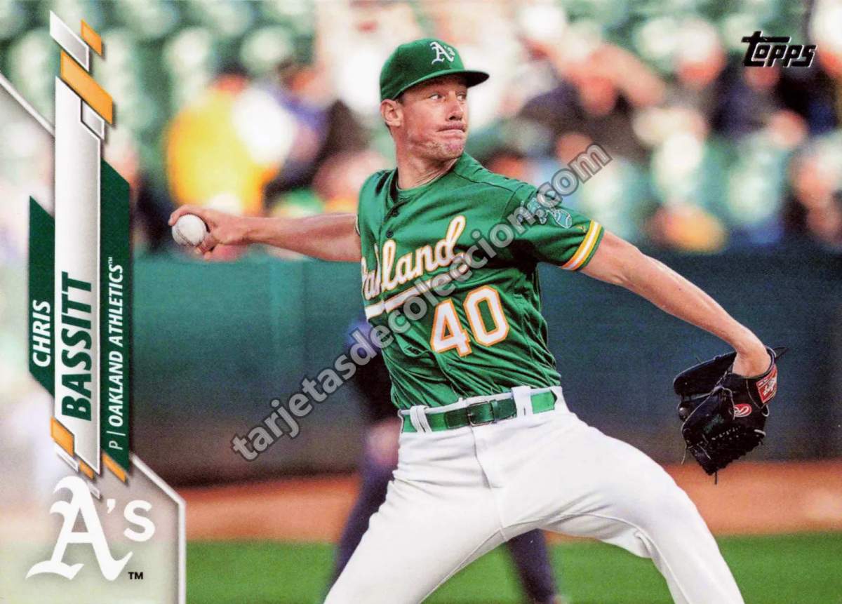 2020 Topps Series Two Chris Bassitt #578 (Oakland Athletics)