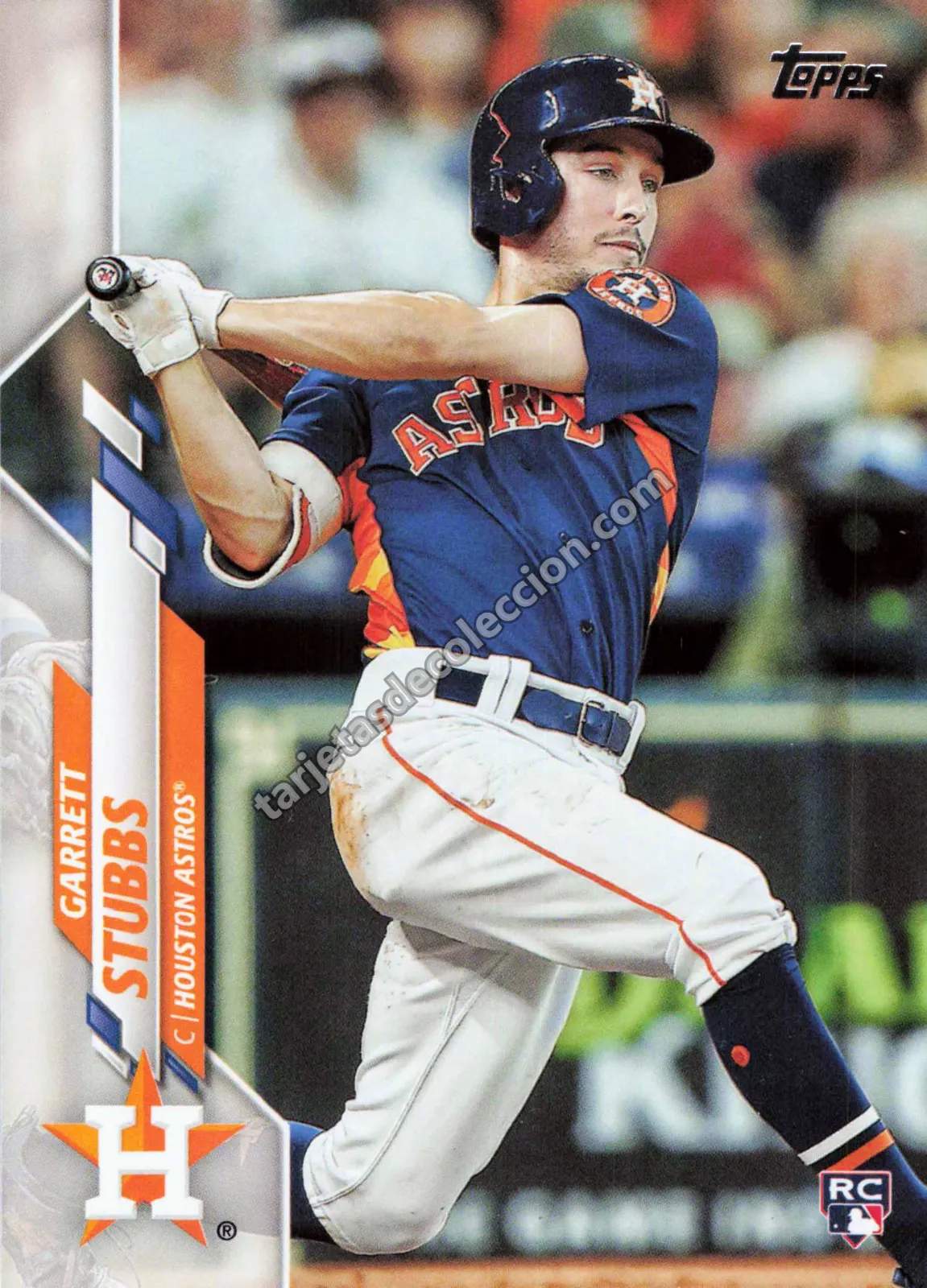 2020 Topps Series Two Garrett Stubbs Rookie Card #421 (Houston Astros)
