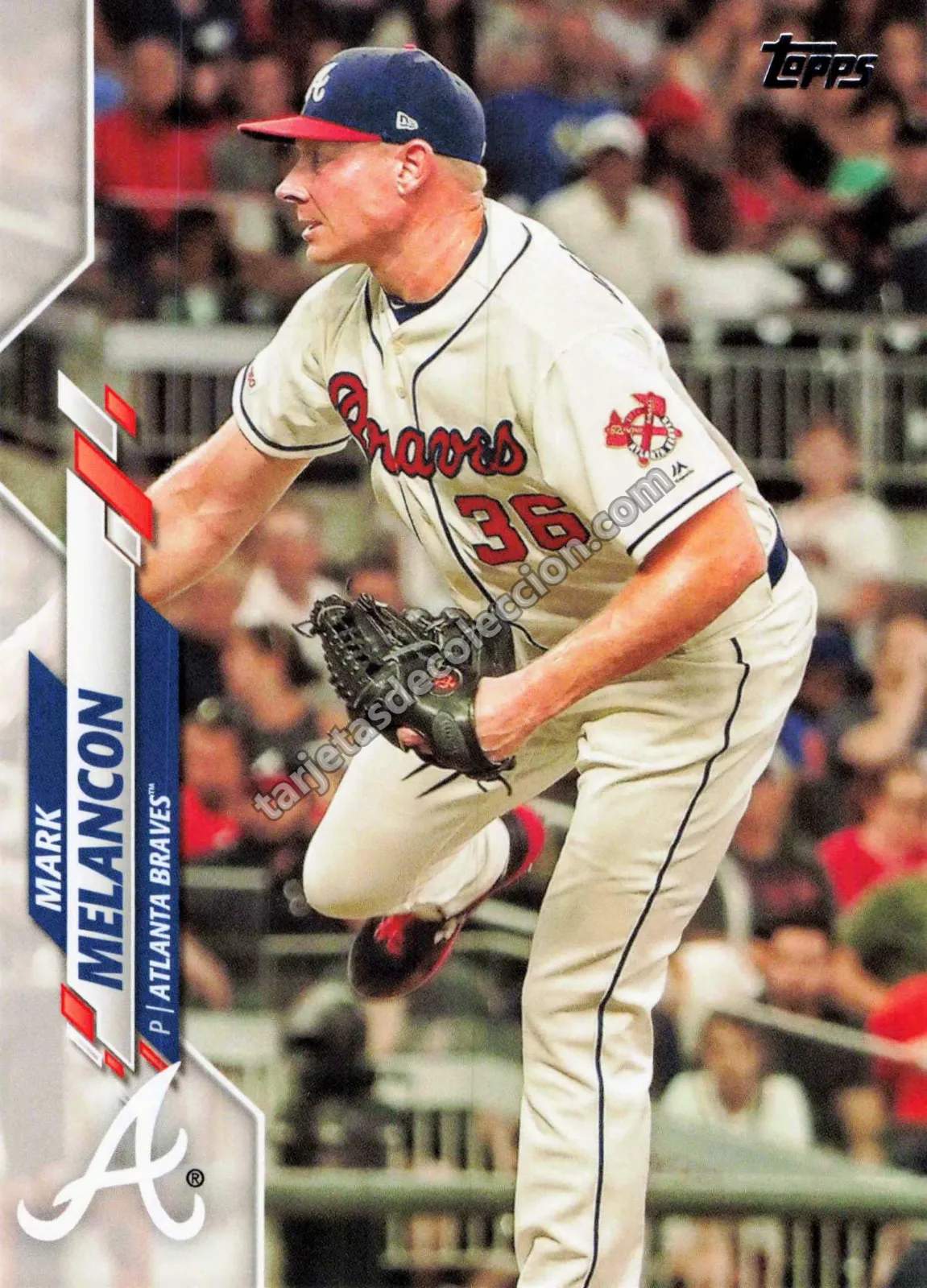 2020 Topps Series Two Mark Melancon #411 (Atlanta Braves)