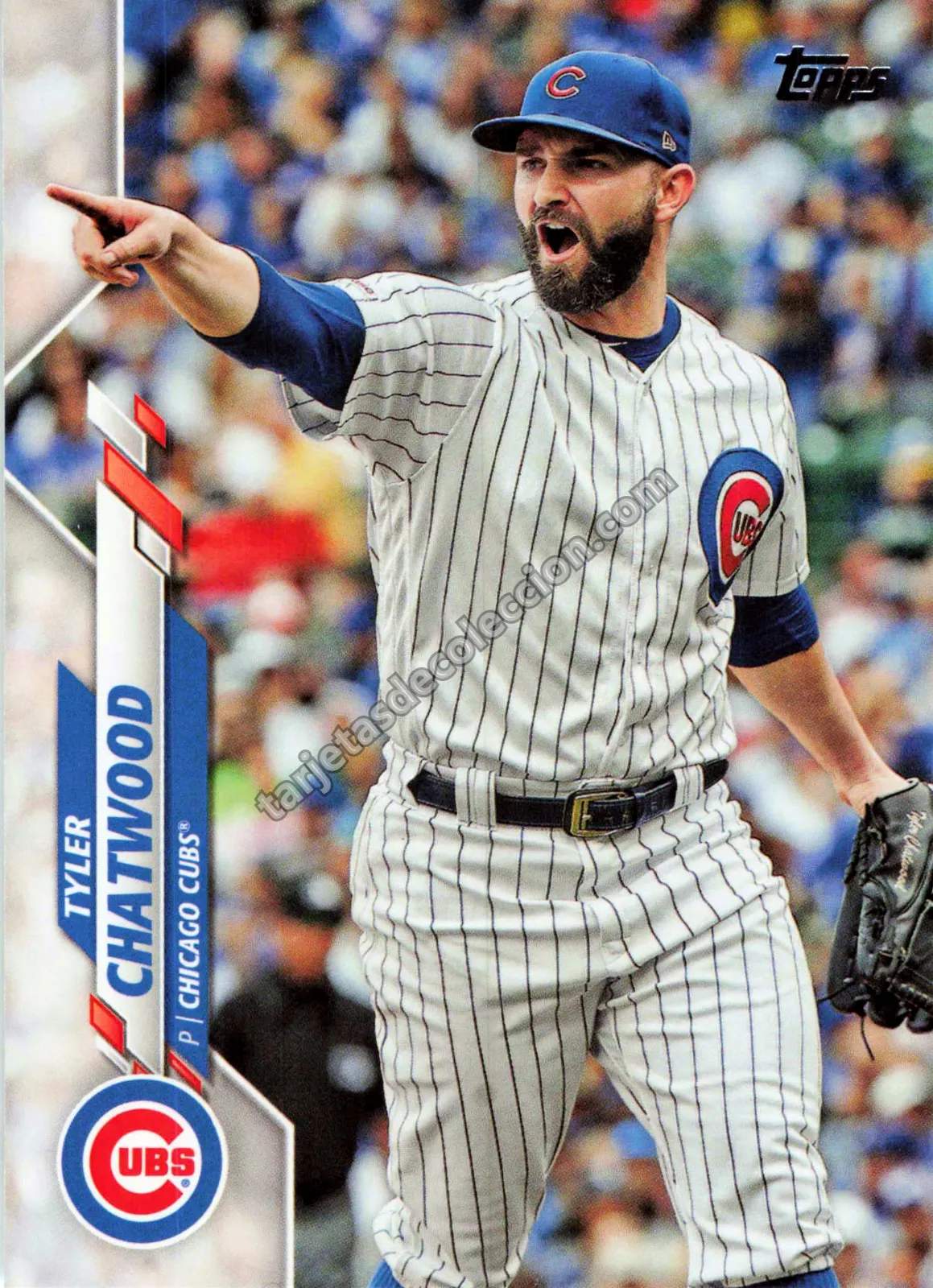 2020 Topps Series Two Tyler Chatwood #698 (Chicago Cubs)