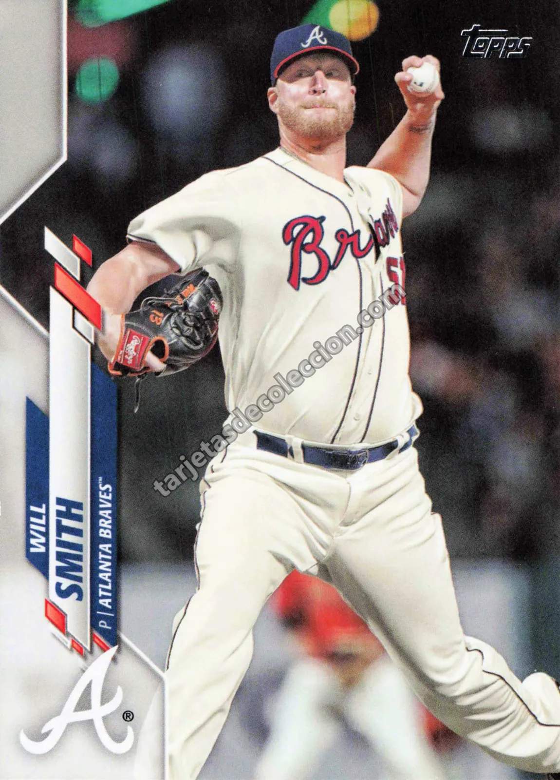 2020 Topps Series Two Will Smith #422 (Atlanta Braves)