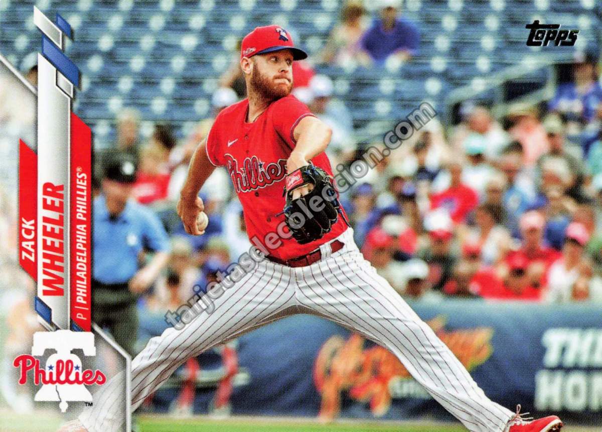 2020 Topps Update Series Zack Wheeler #U-45