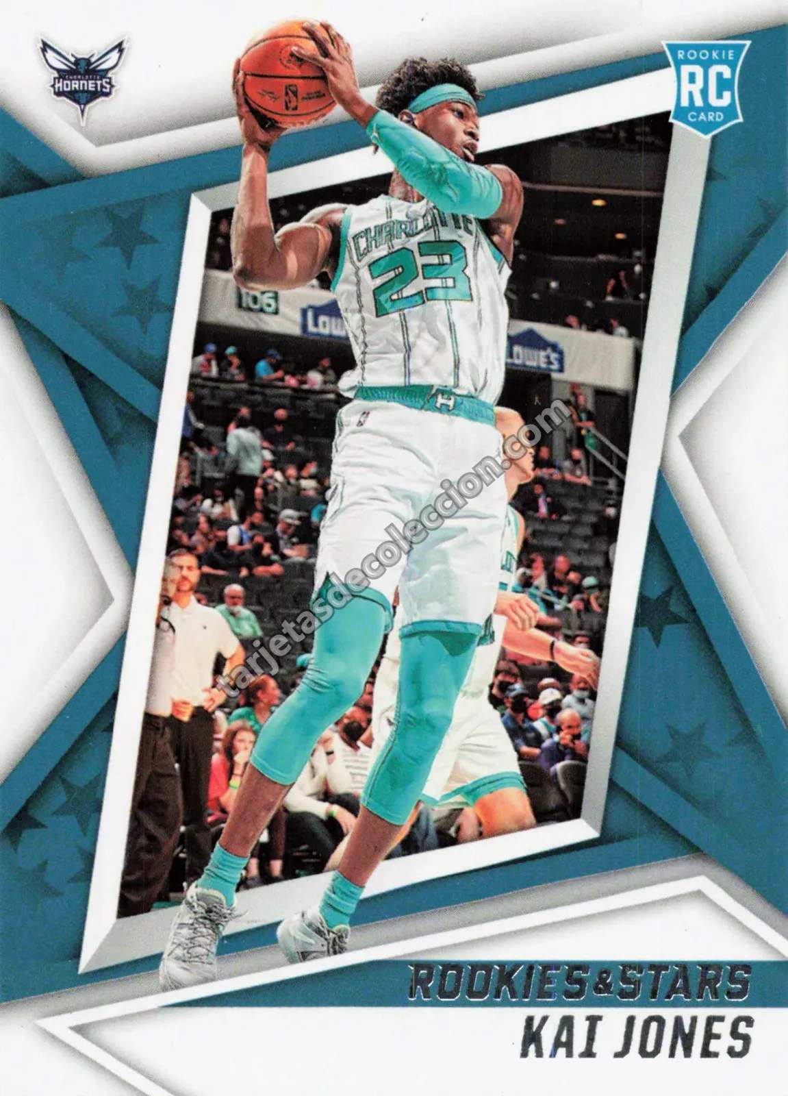 2021-22 Panini Chronicles Rookies & Stars Kai Jones #103 (Charlotte Hornets)