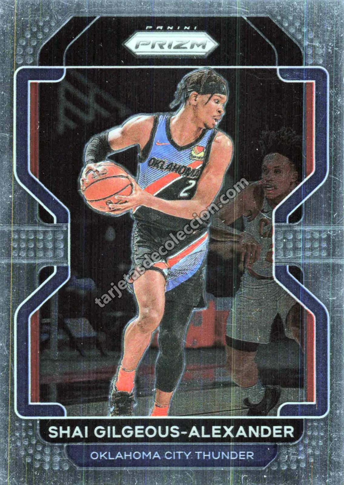 2021-22 Panini Prizm Basketball Shai Gilgeous-Alexander #238 (Oklahoma City Thunder)