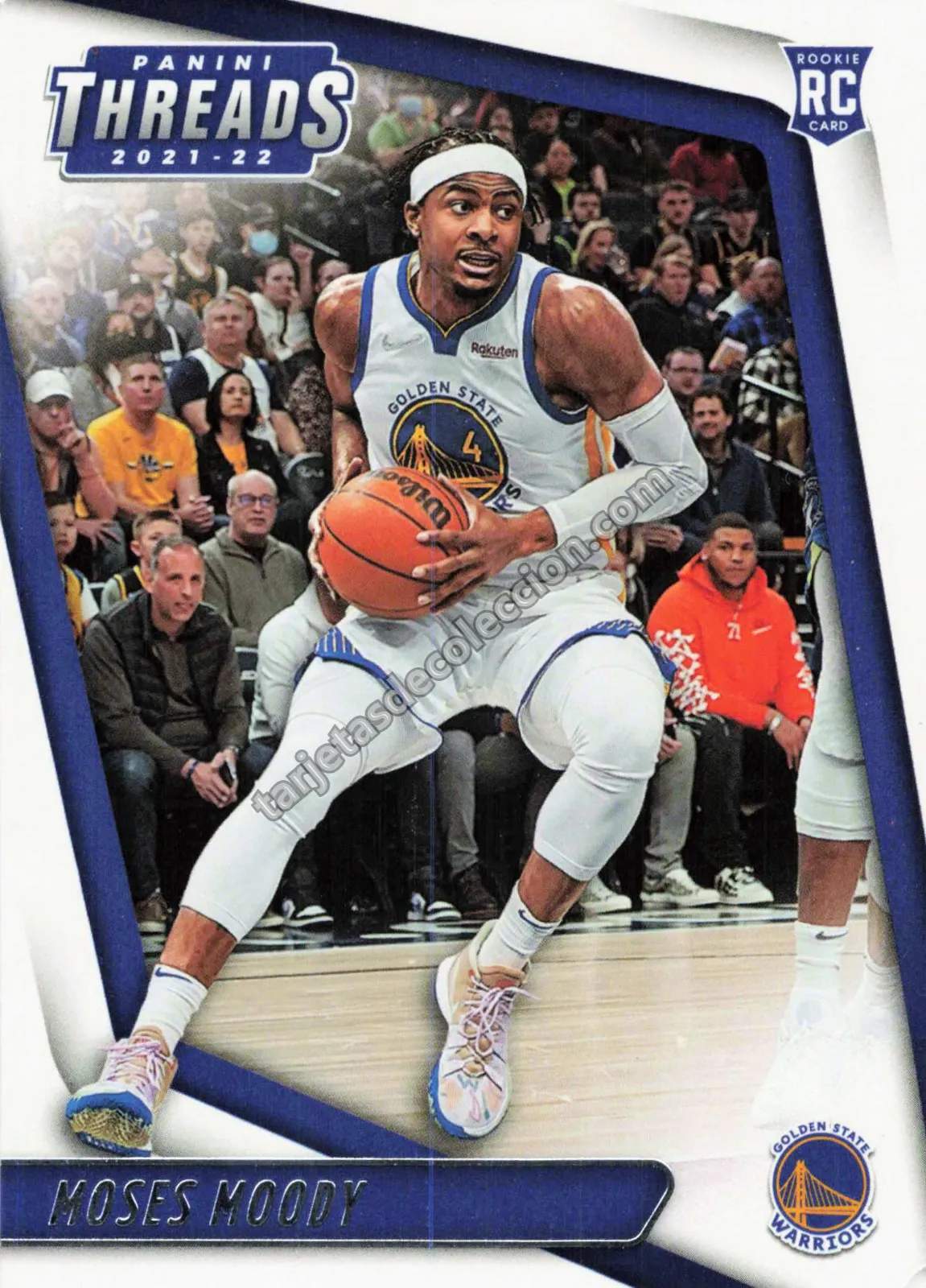 2021-22 Panini Threads Moses Moody #85 (Golden State Warriors)