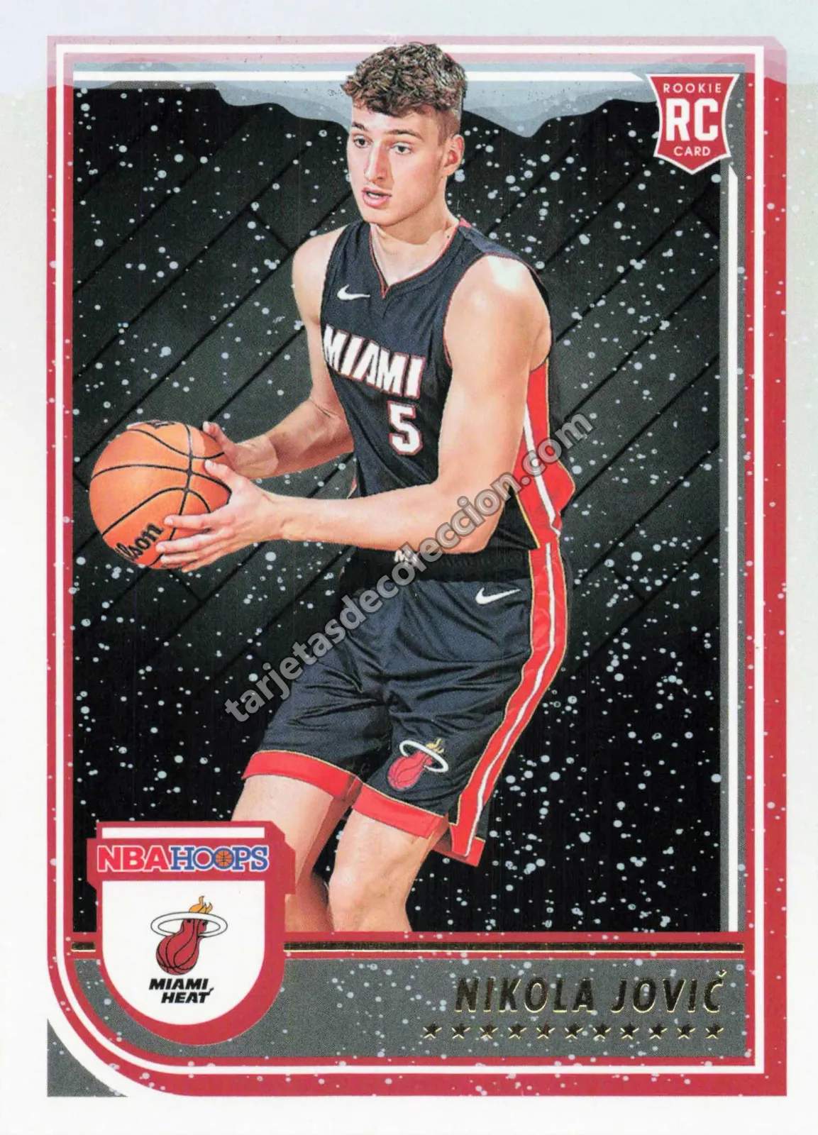 2022-23 Panini Hoops Nikola Jovic Rookie Card #256