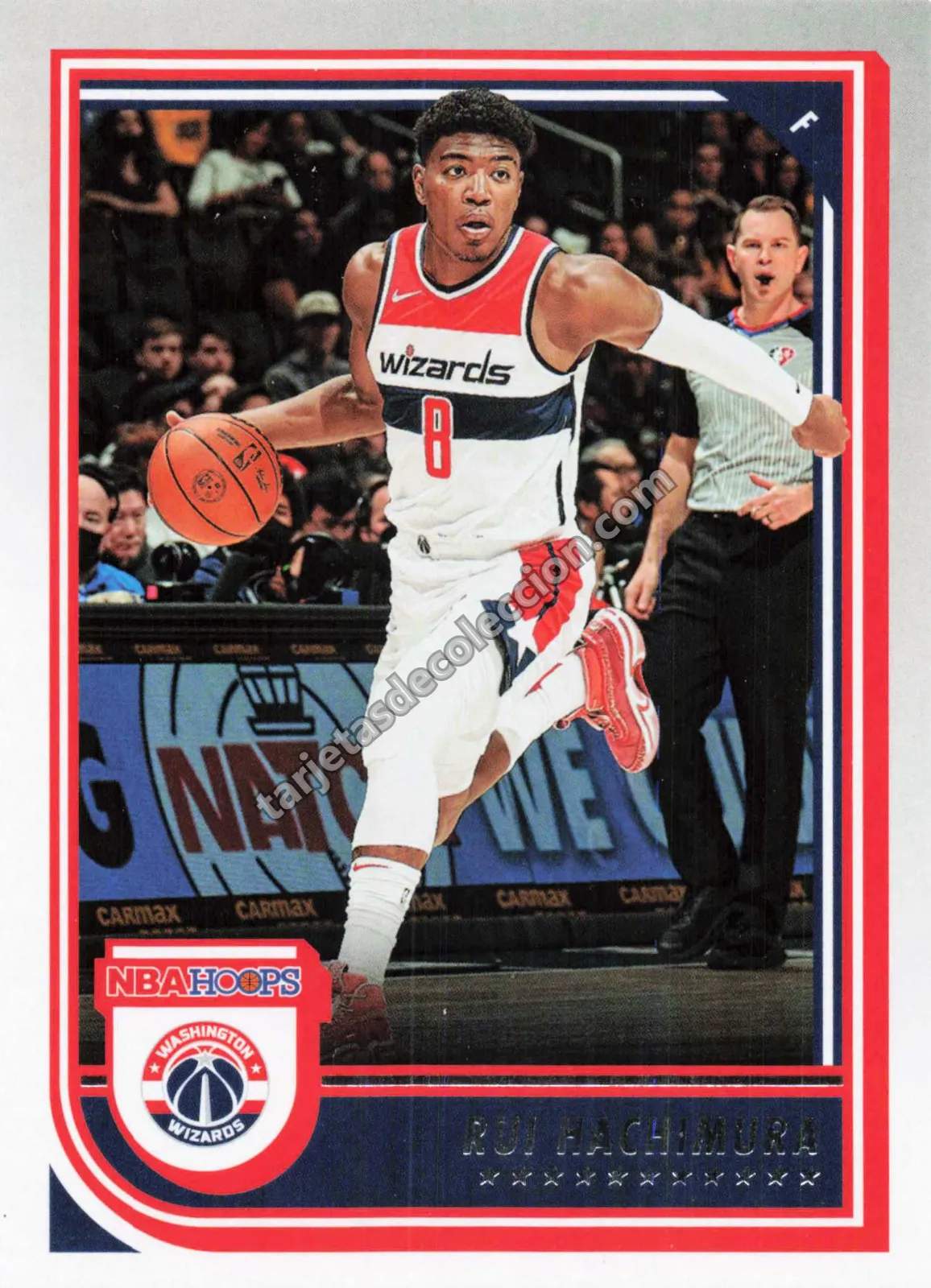 2022-23 Panini Hoops Rui Hachimura #117 (Washington Wizards)