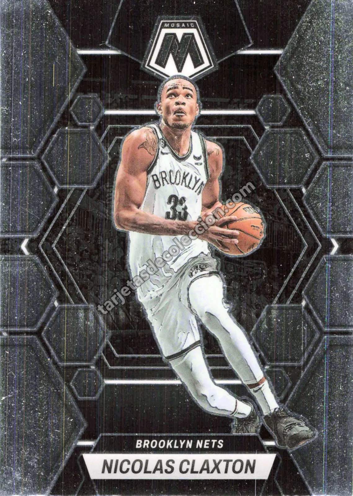 2022-23 Panini Mosaic Basketball Nicolas Claxton #47 (Brooklyn Nets)