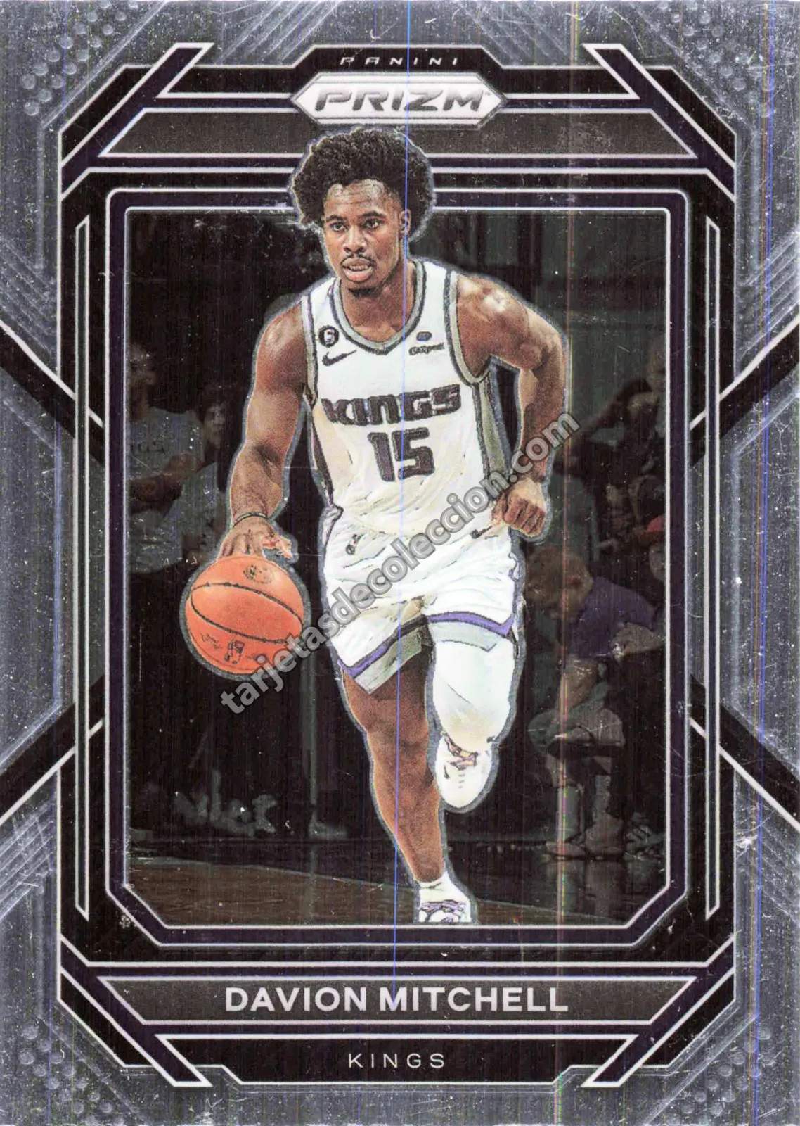 2022-23 Panini Prizm Basketball Davion Mitchell #136 (Sacramento Kings)