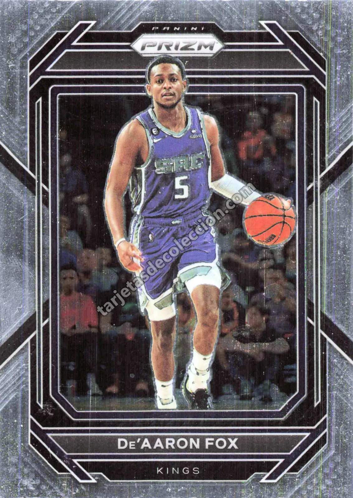 2022-23 Panini Prizm Basketball De'Aaron Fox #118 (Sacramento Kings)