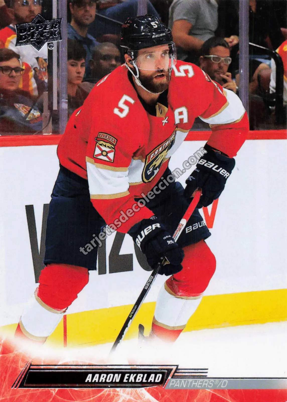 2022-23 Upper Deck Series 2 Aaron Ekblad #328 (Florida Panthers)