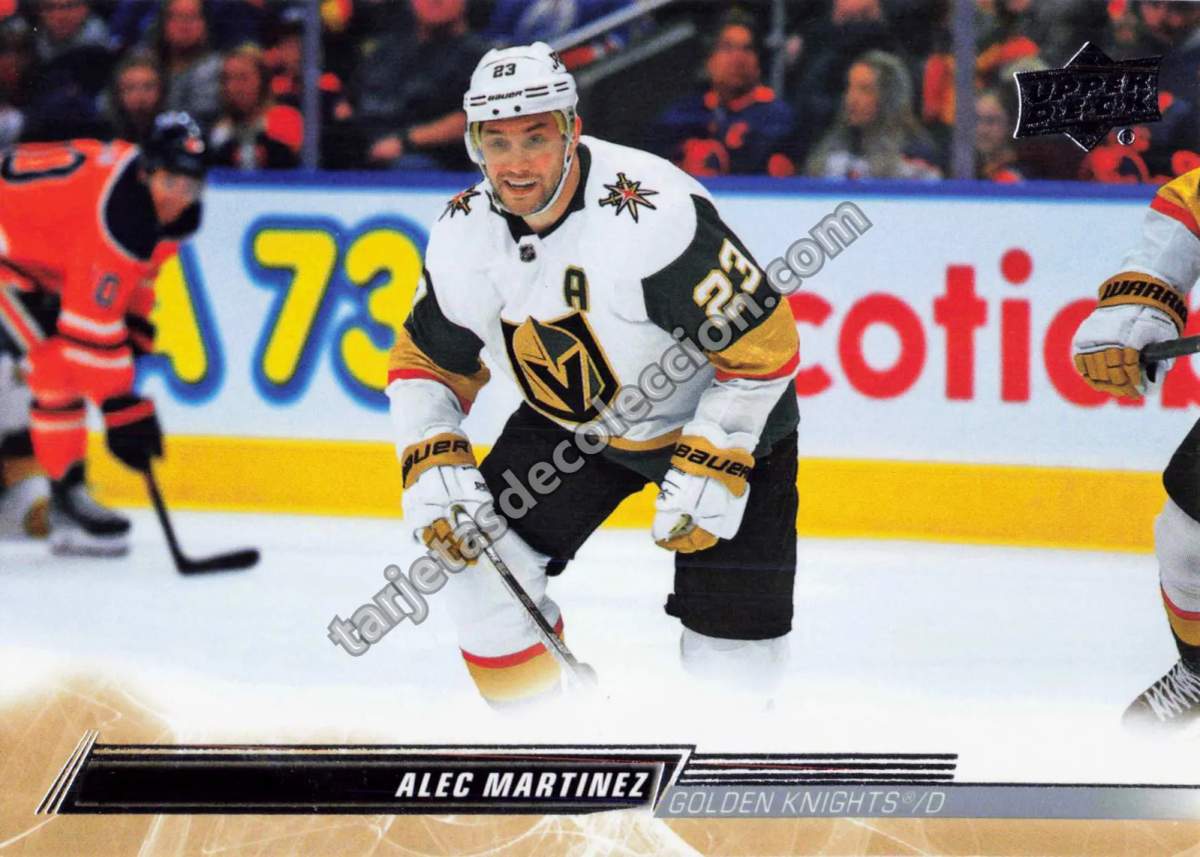 2022-23 Upper Deck Series 2 Alec Martinez #432 (Vegas Golden Knights)