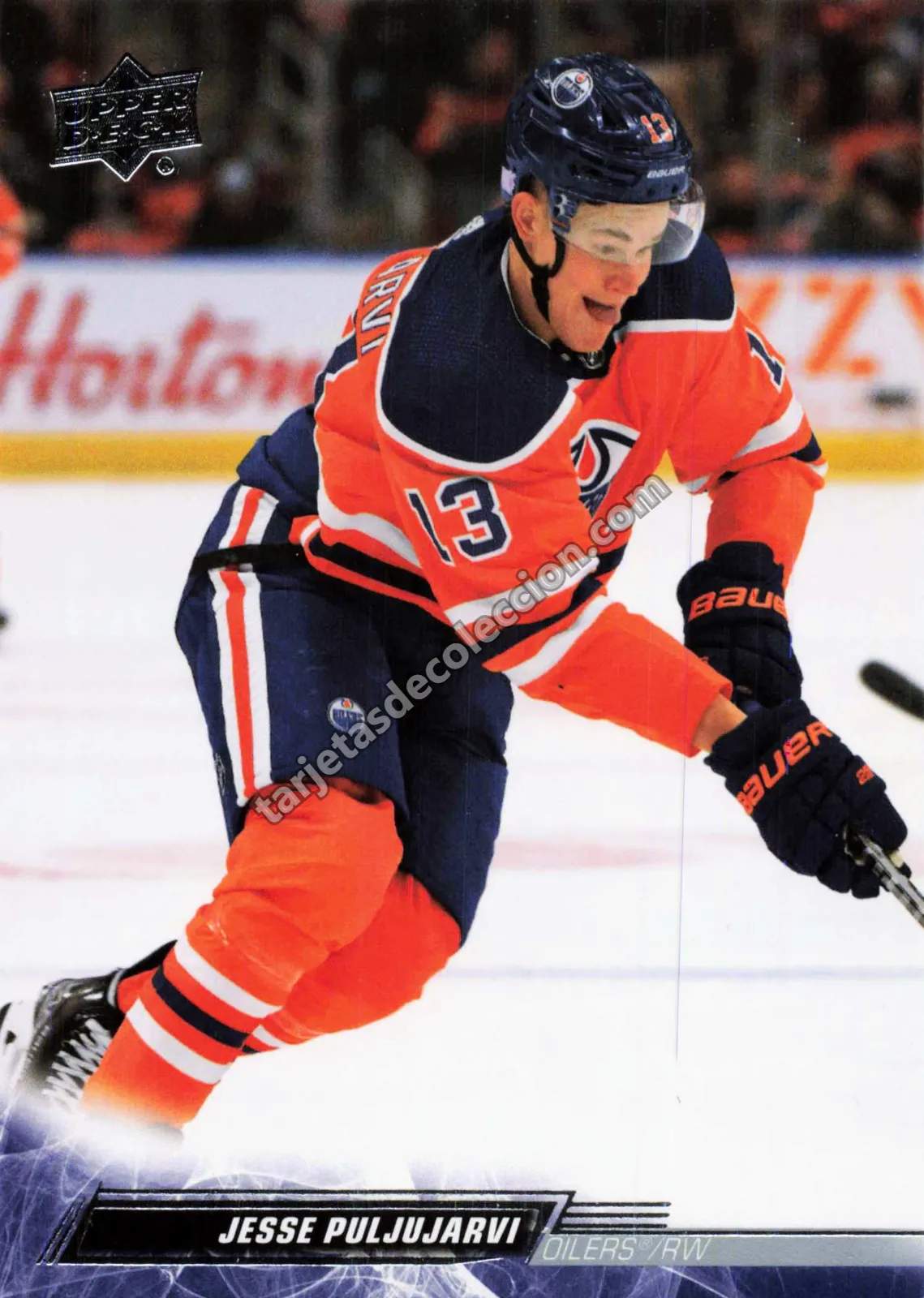 2022-23 Upper Deck Series 2 Jesse Puljujarvi #323 (Edmonton Oilers)