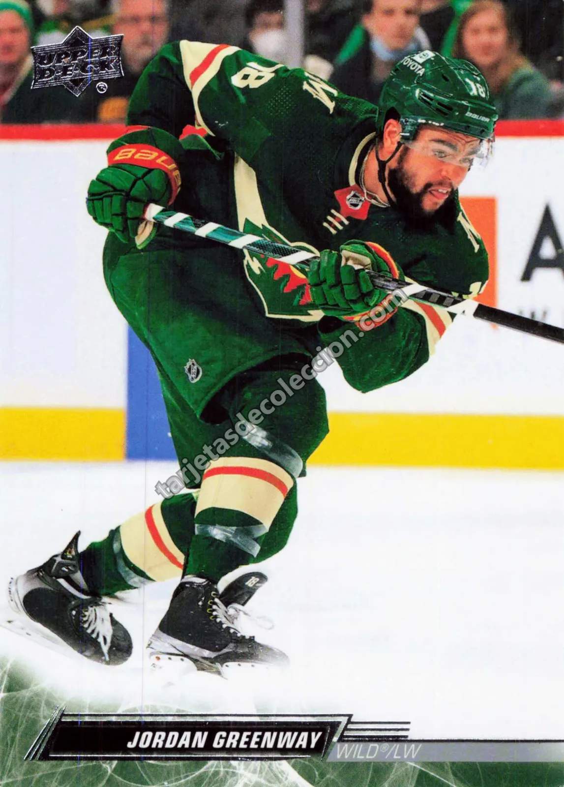 2022-23 Upper Deck Series 2 Jordan Greenway #340 (Minnesota Wild)