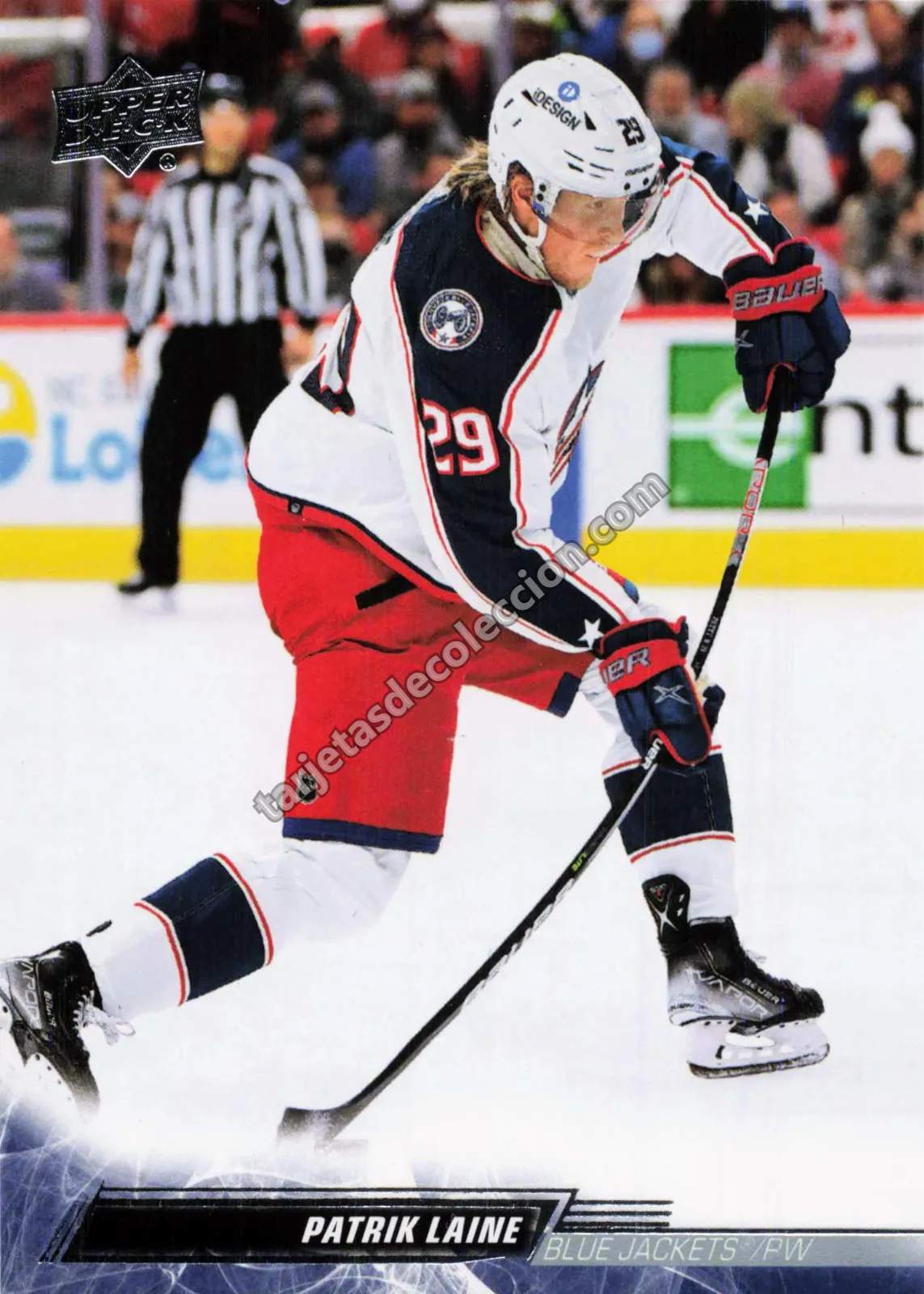 2022-23 Upper Deck Series 2 Patrik Laine #303 (Columbus Blue Jackets)