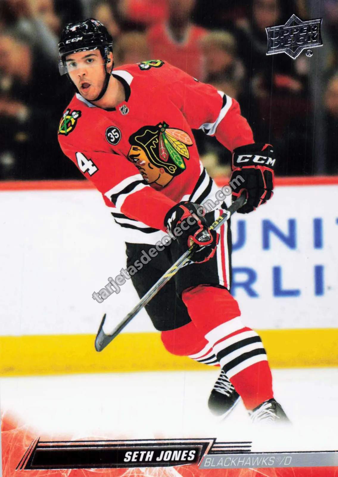 2022-23 Upper Deck Series 2 Seth Jones #291 (Chicago Blackhawks)