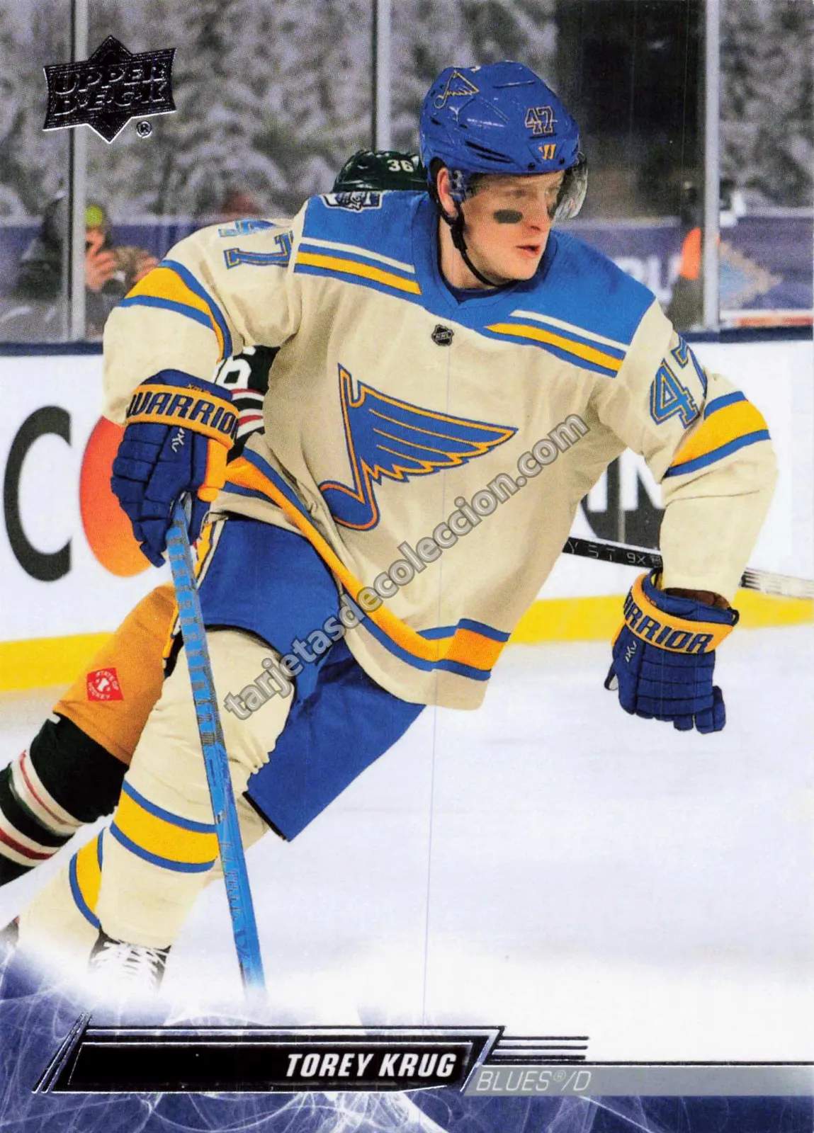 2022-23 Upper Deck Series 2 Torey Krug #406 (St. Louis Blues)