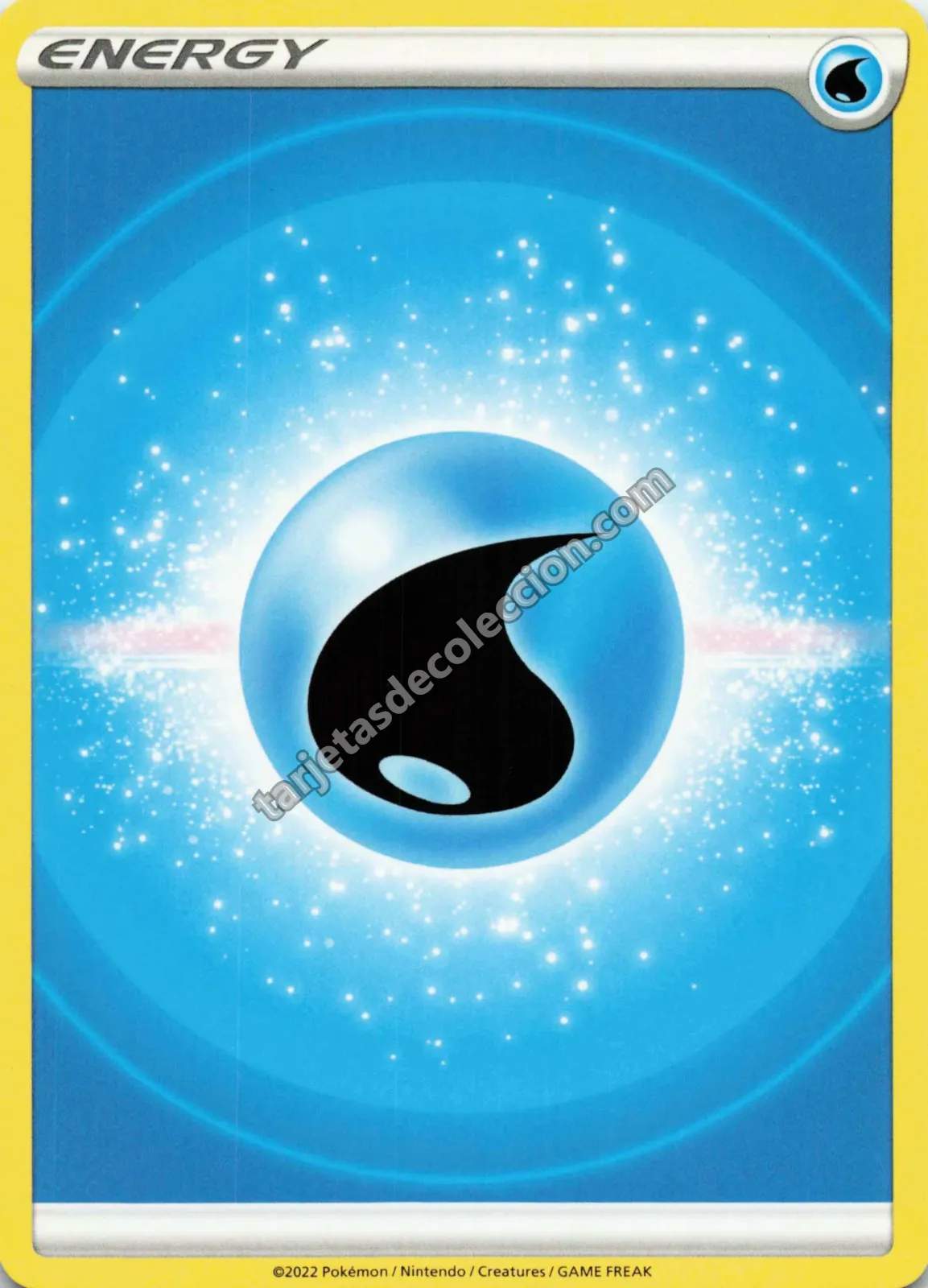 2022 Pokémon TCG Water Energy #SVI