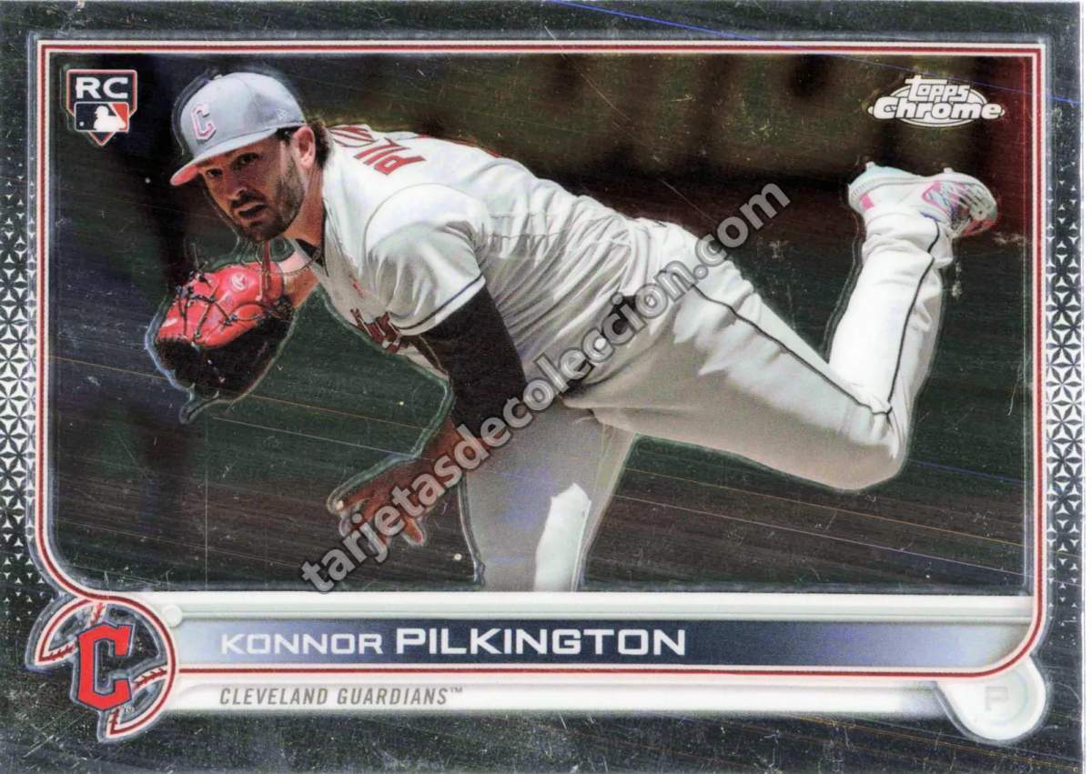 2022 Topps Chrome Konnor Pilkington Rookie Card #USC171