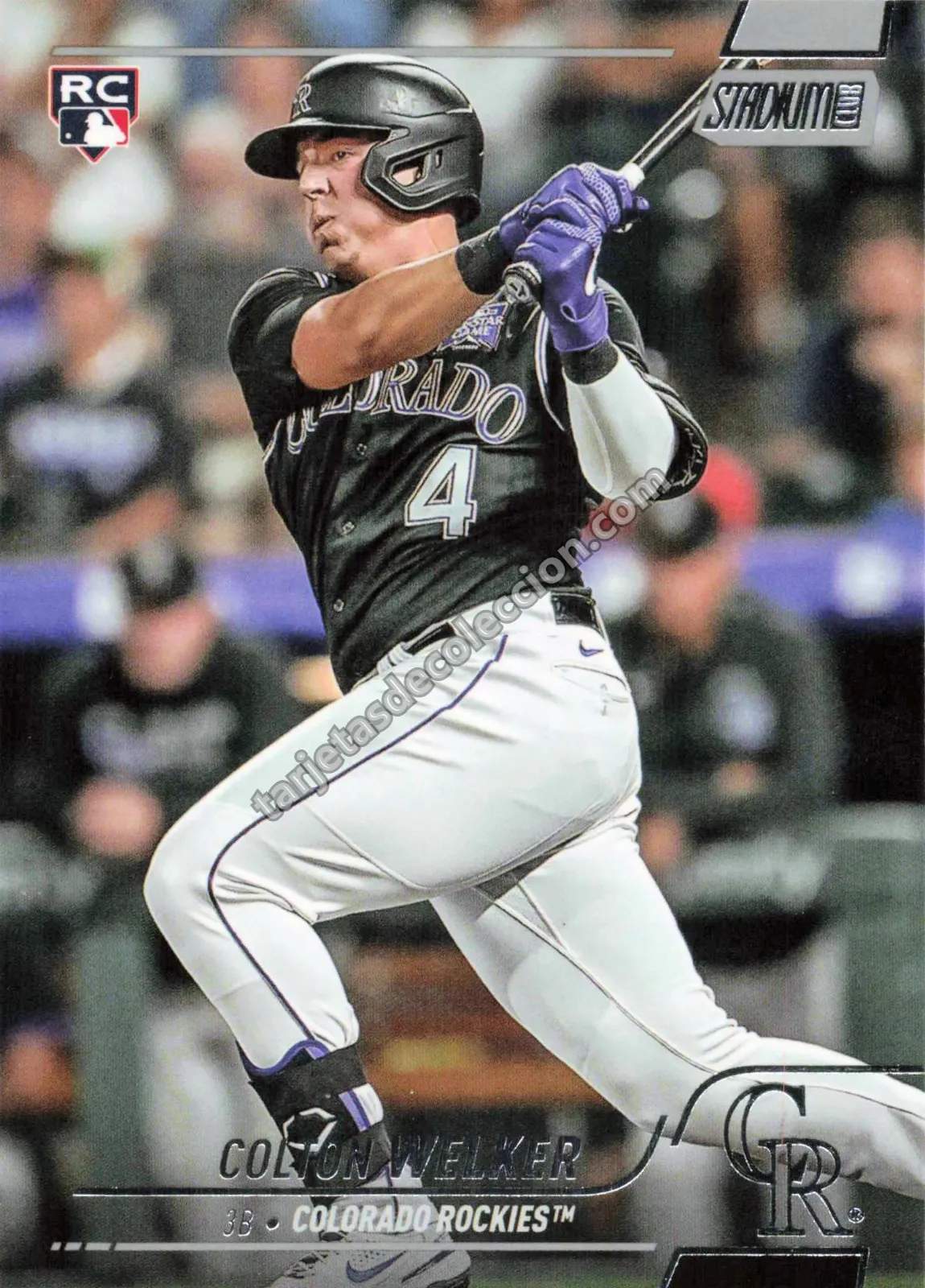 2022 Topps Stadium Club Colton Welker Rookie Card #66