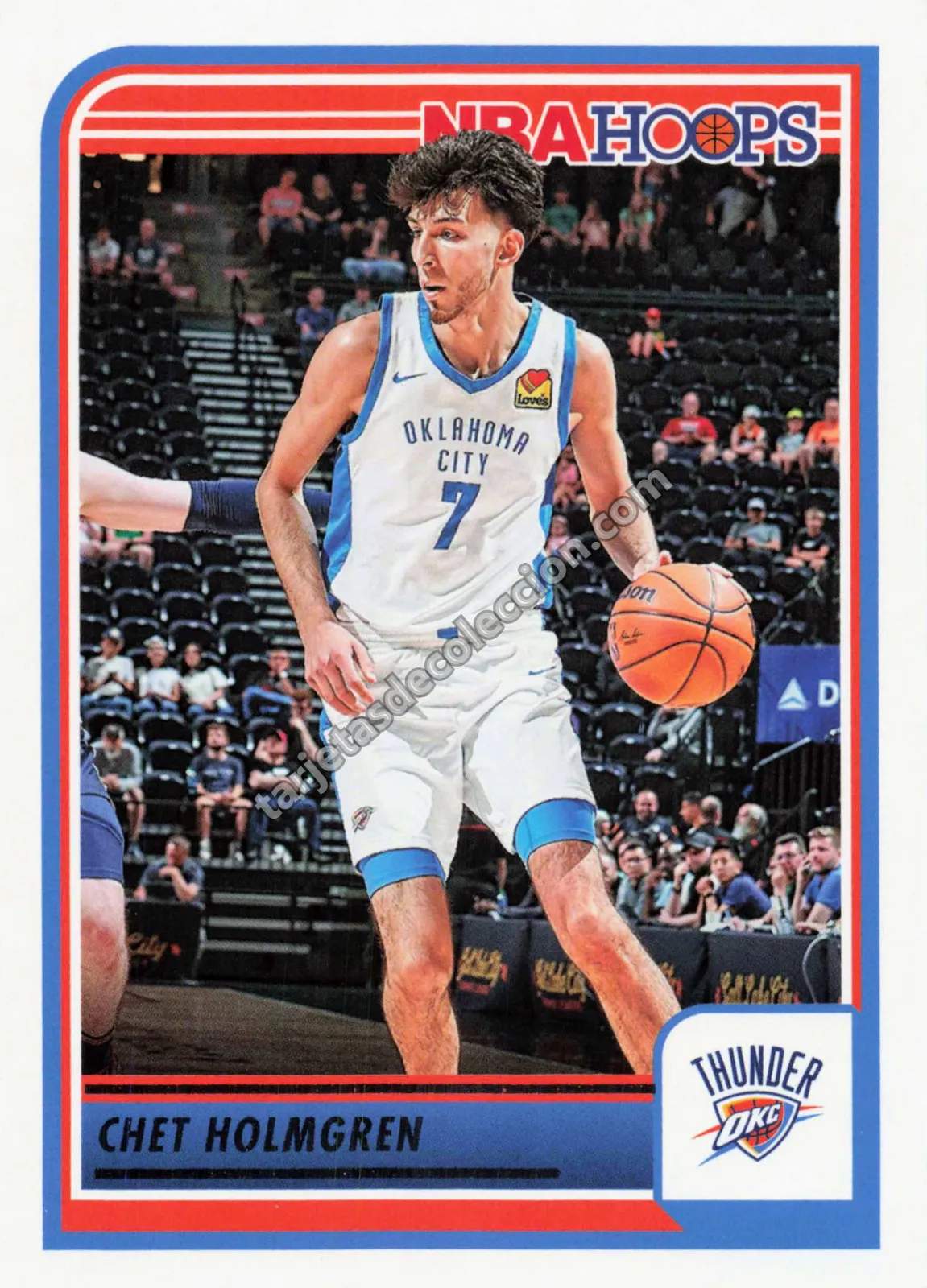2023-24 Panini Hoops Chet Holmgren #24 (Oklahoma City Thunder)