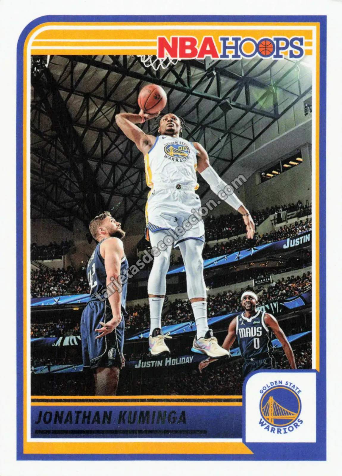 2023-24 Panini Hoops Jonathan Kuminga #8 (Golden State Warriors)