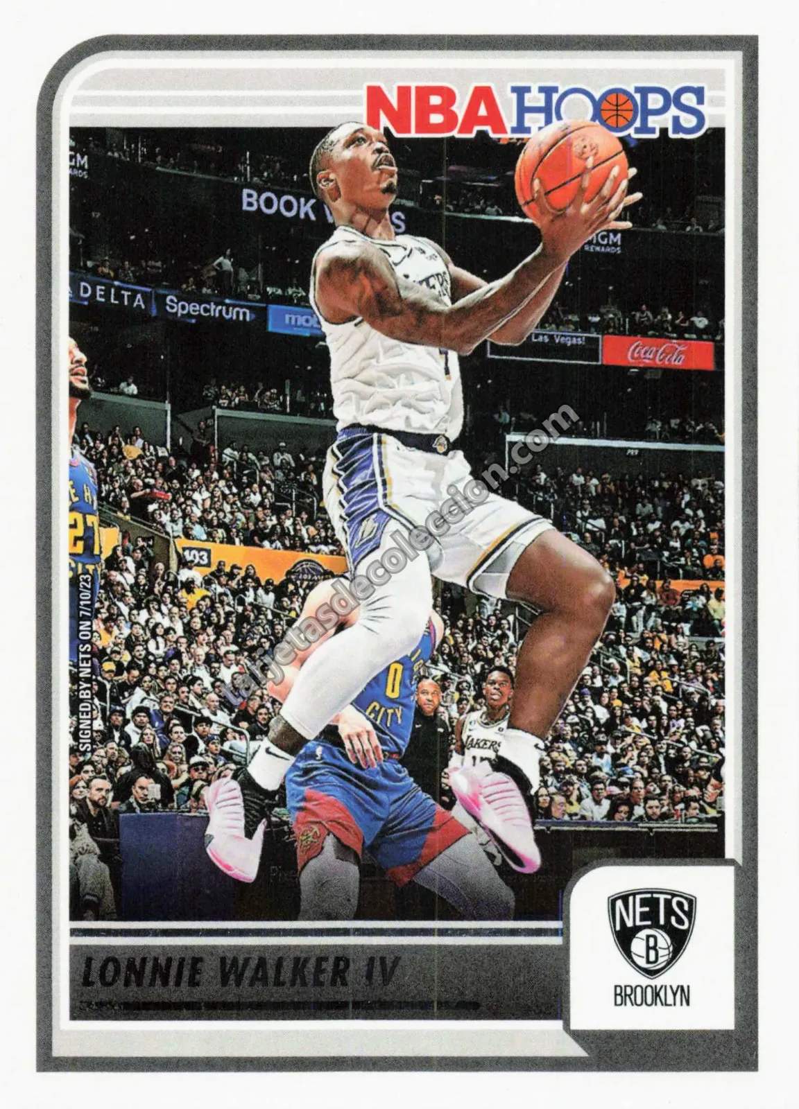 2023-24 Panini Hoops Lonnie Walker IV #110 (Brooklyn Nets)