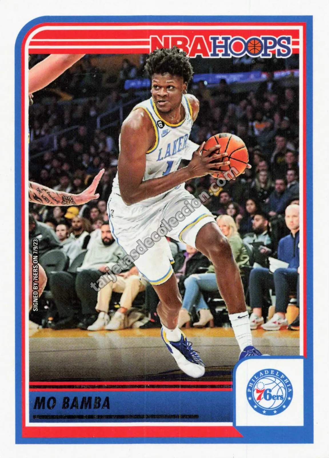 2023-24 Panini Hoops Mo Bamba #152 (Philadelphia 76ers / Lakers)