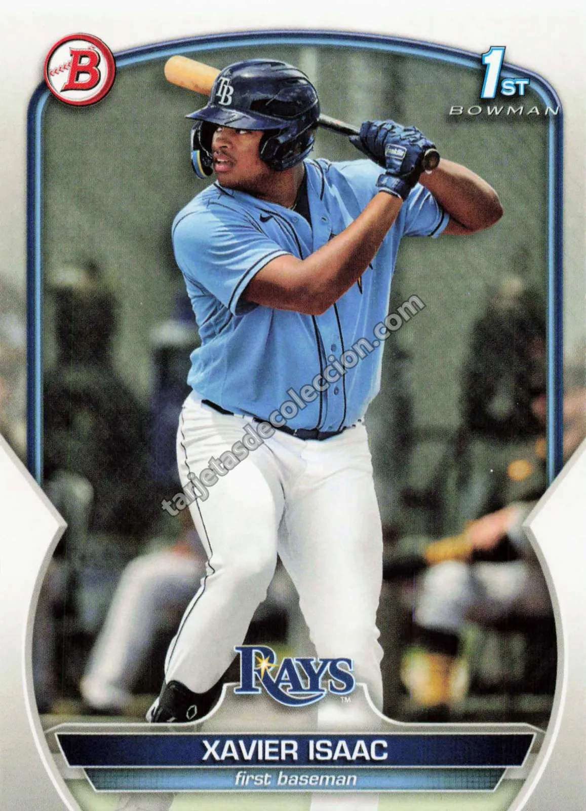 2023 Bowman Xavier Isaac BP-145 (Tampa Bay Rays)