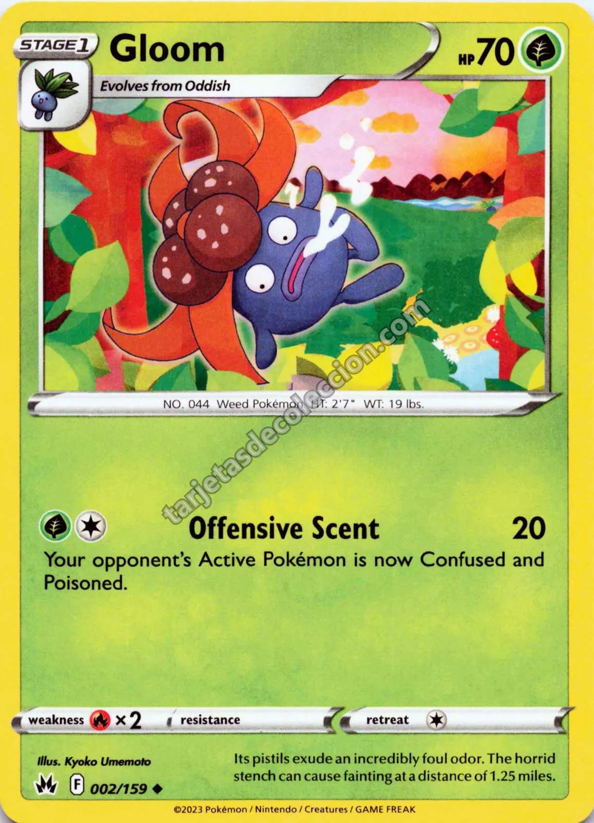 2023 Pokémon TCG Scarlet & Violet: Paldean Fates Gloom #002