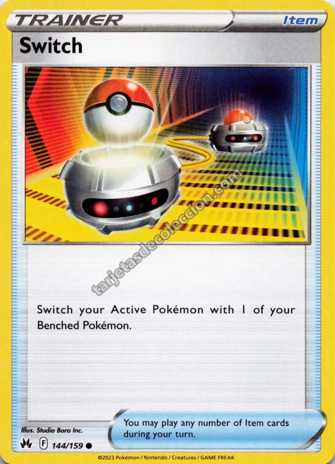 2023 Pokémon TCG Scarlet & Violet: Paldean Fates Switch #144