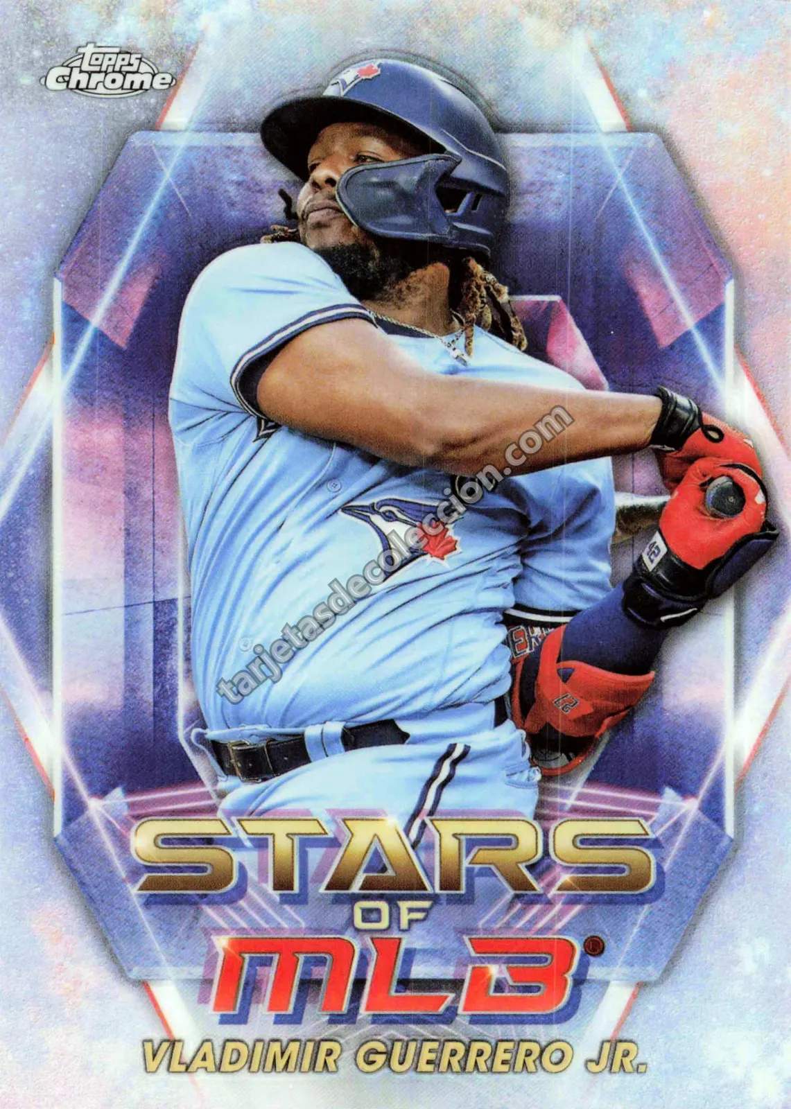 2023 Topps Chrome Stars of MLB Vladimir Guerrero Jr. #SMLBC-19 (Toronto Blue Jays)