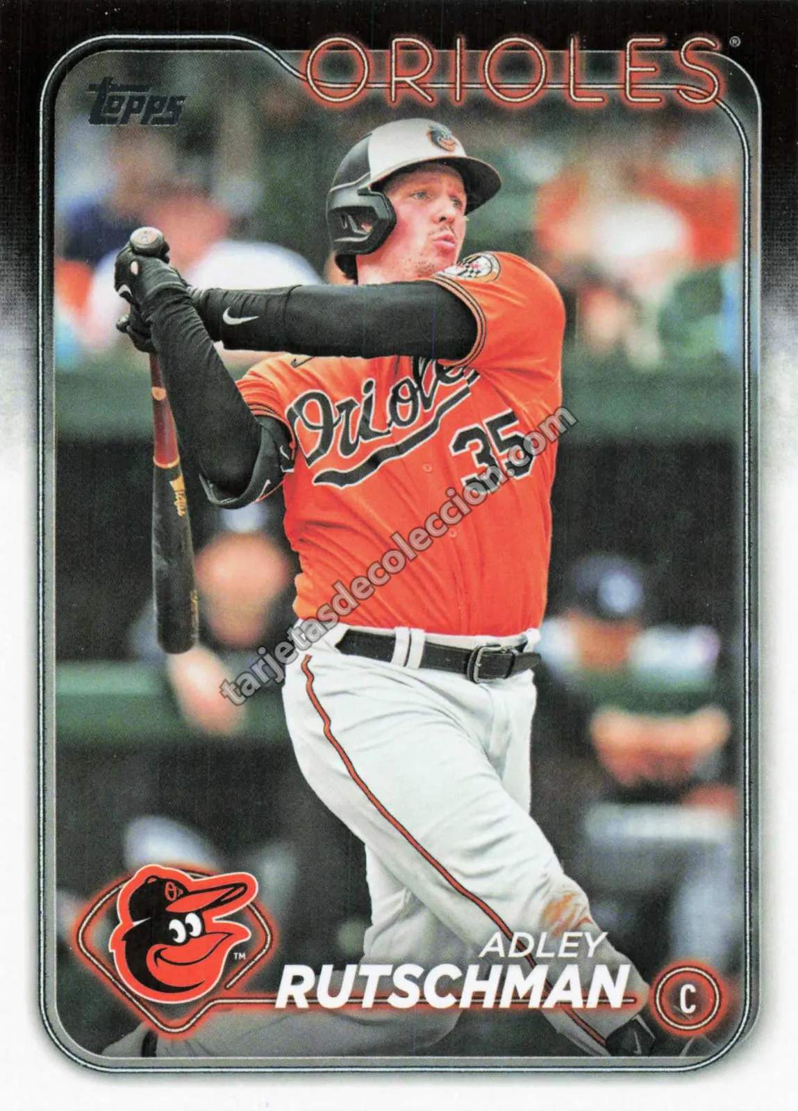 2024 Topps Series 1 Adley Rutschman #35 (Baltimore Orioles)