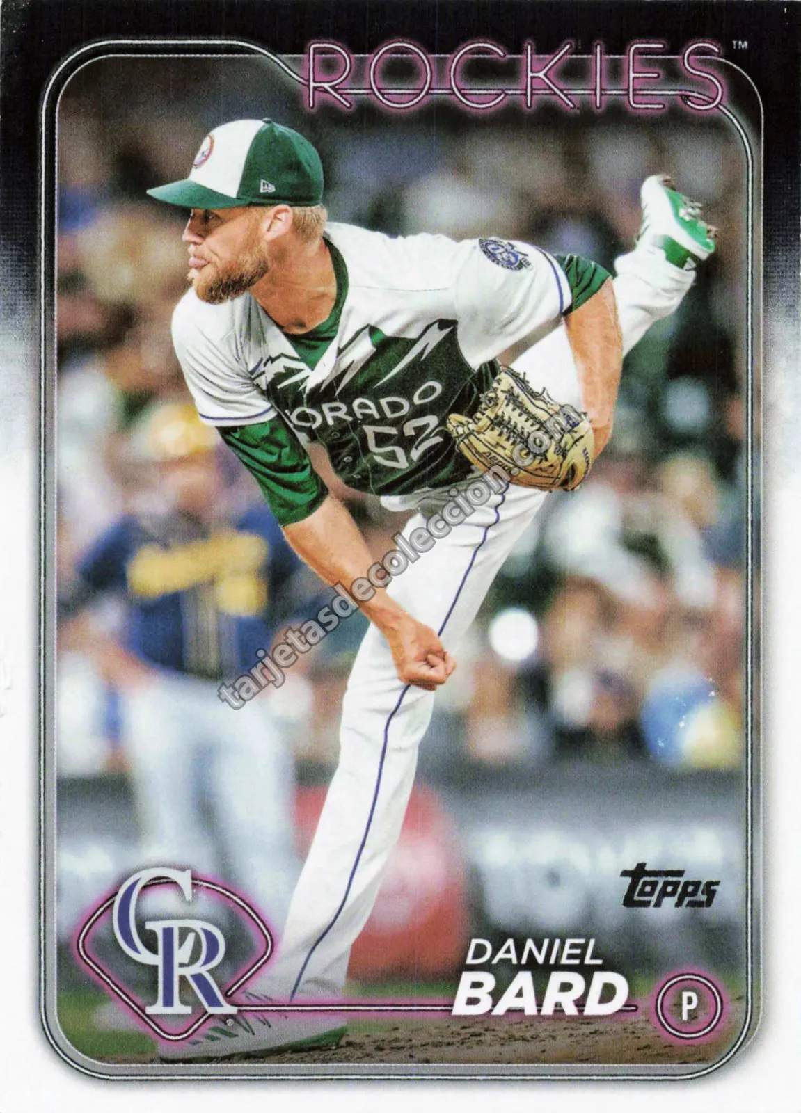 2024 Topps Series 1 Daniel Bard #320 (Colorado Rockies)