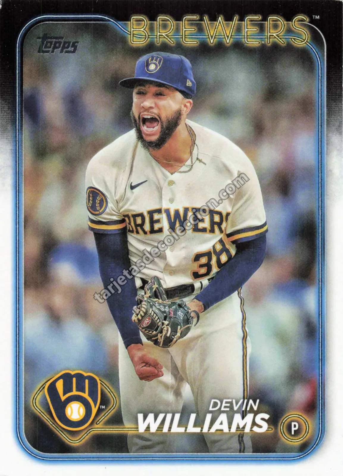 2024 Topps Series 1 Devin Williams #135 (Milwaukee Brewers)