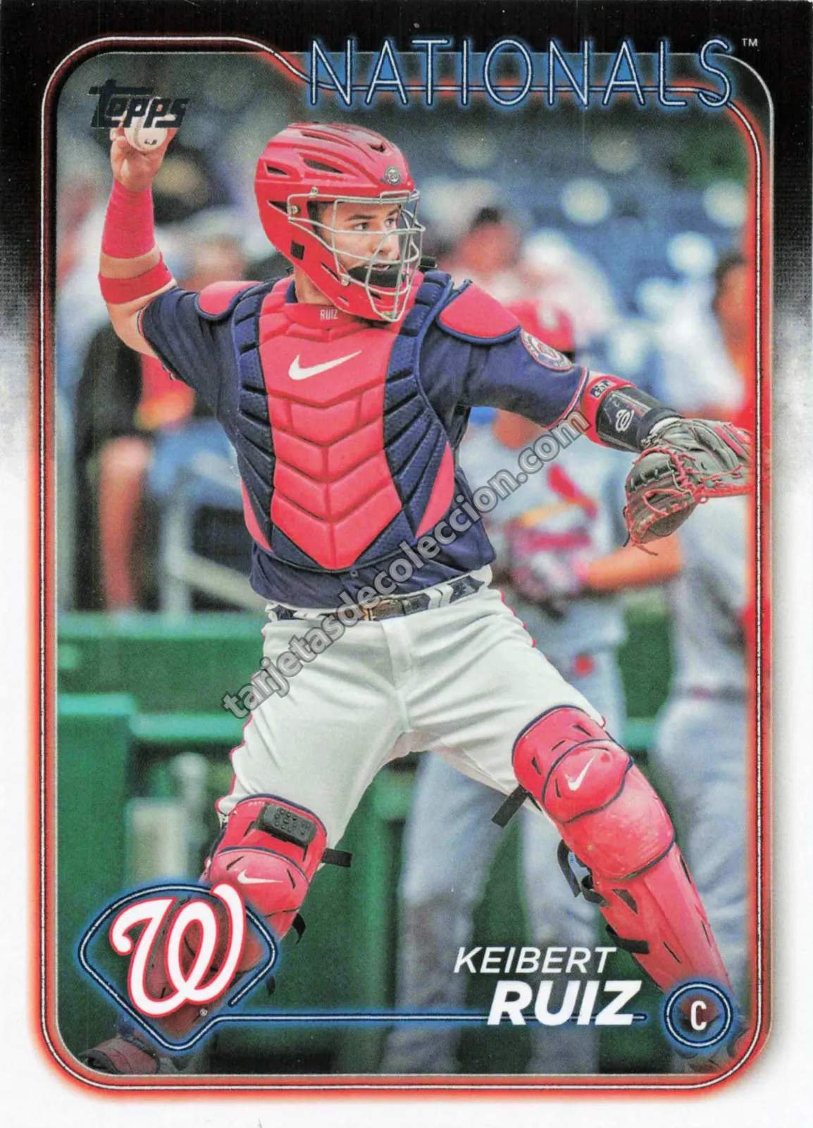 2024 Topps Series 1 Keibert Ruiz #239 (Washington Nationals)