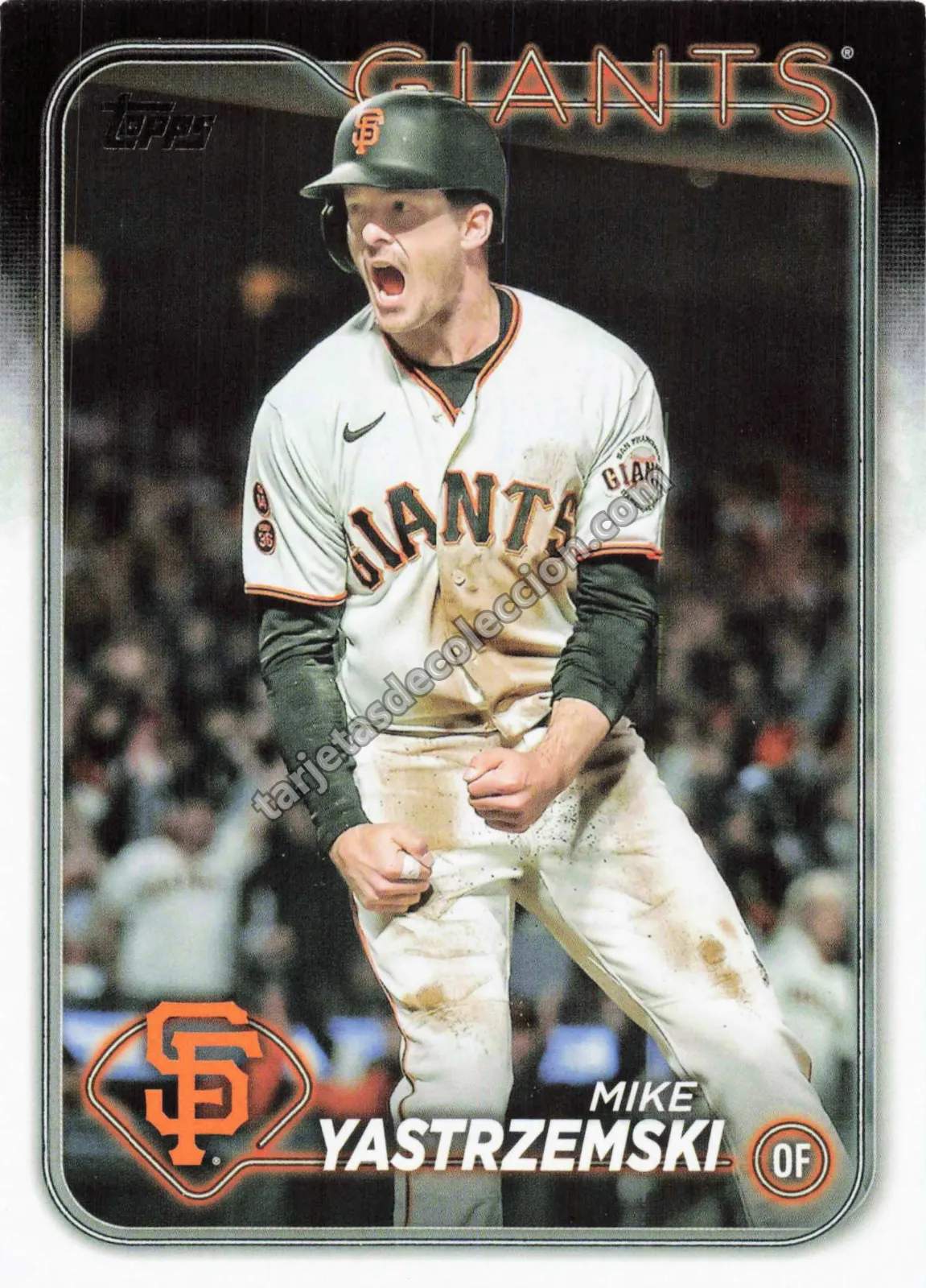 2024 Topps Series 1 Mike Yastrzemski #124 (San Francisco Giants)