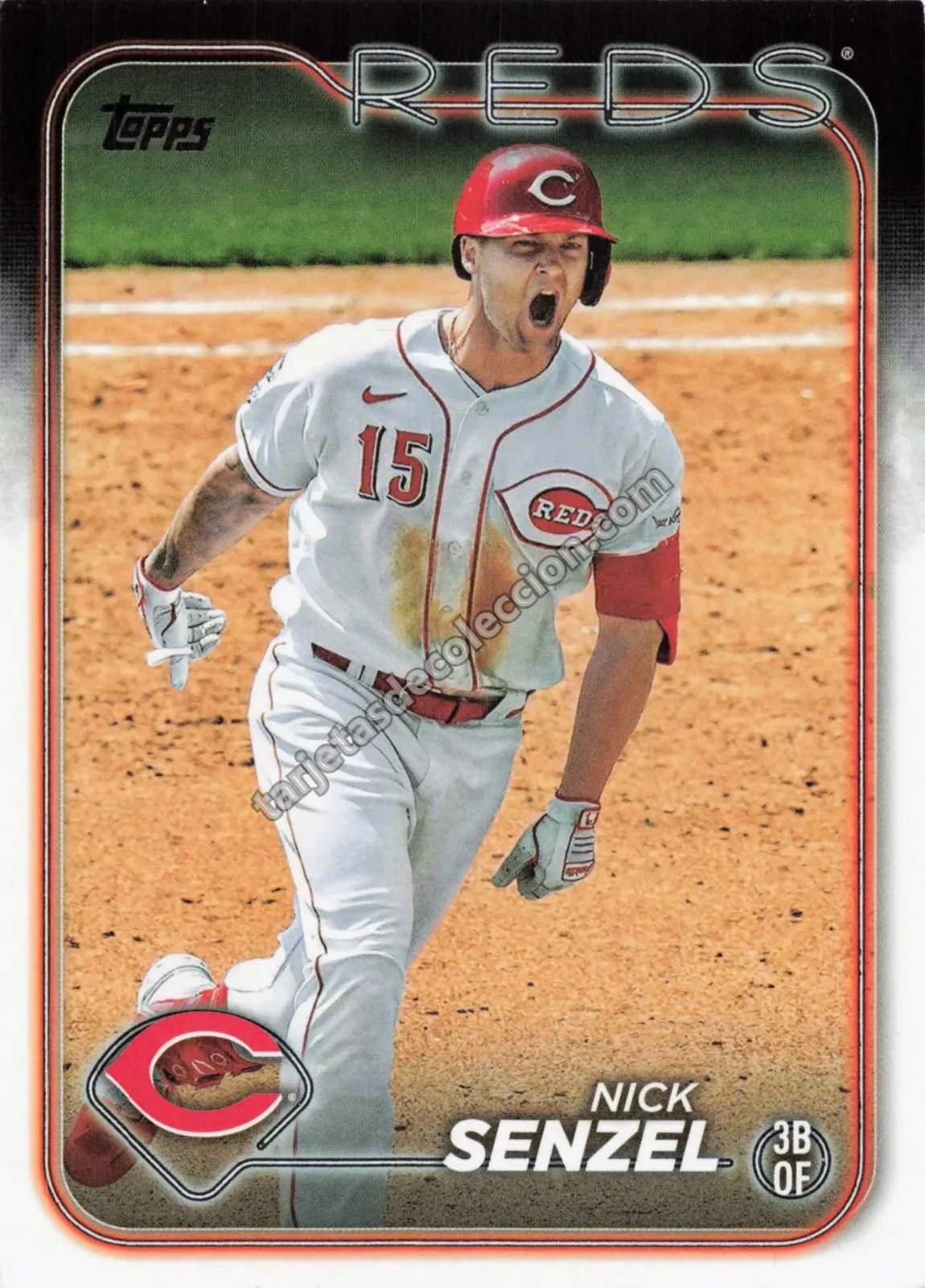 2024 Topps Series 1 Nick Senzel #338 (Cincinnati Reds)