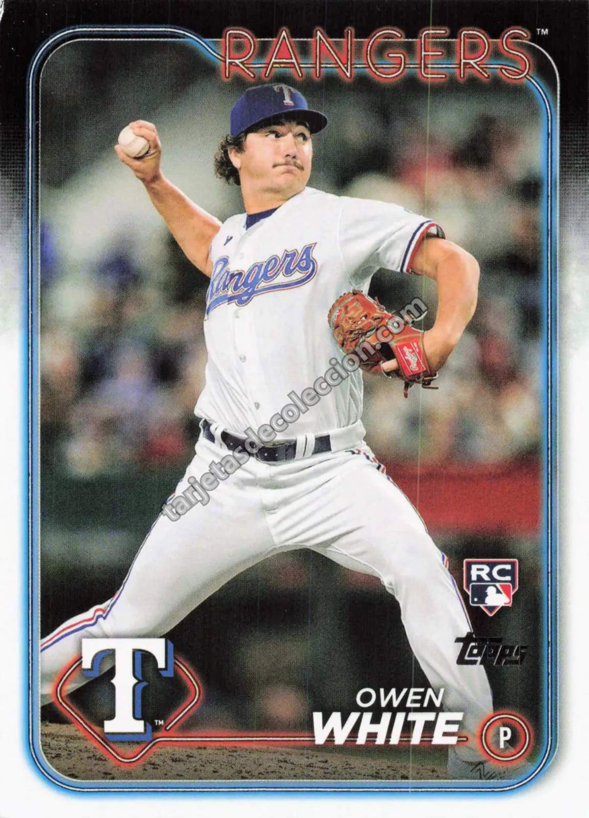 2024 Topps Series 1 Owen White #5 (Texas Rangers)
