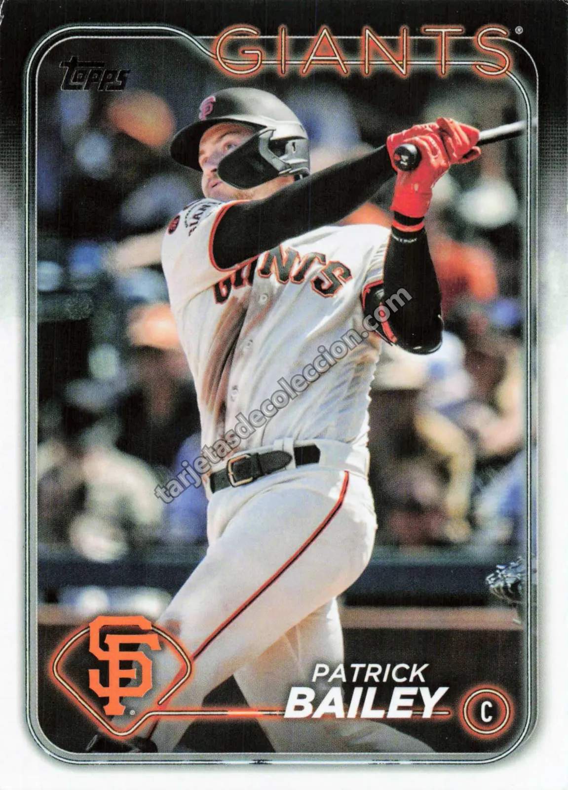 2024 Topps Series 1 Patrick Bailey #346 (San Francisco Giants)