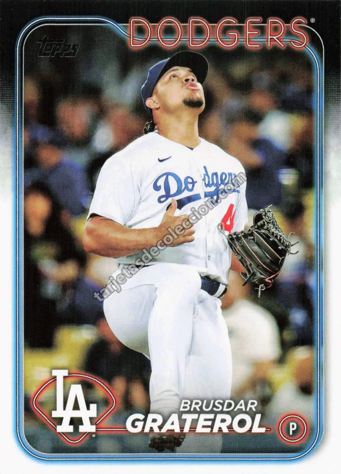 2024 Topps Series One Brusdar Graterol #225 (Los Angeles Dodgers)